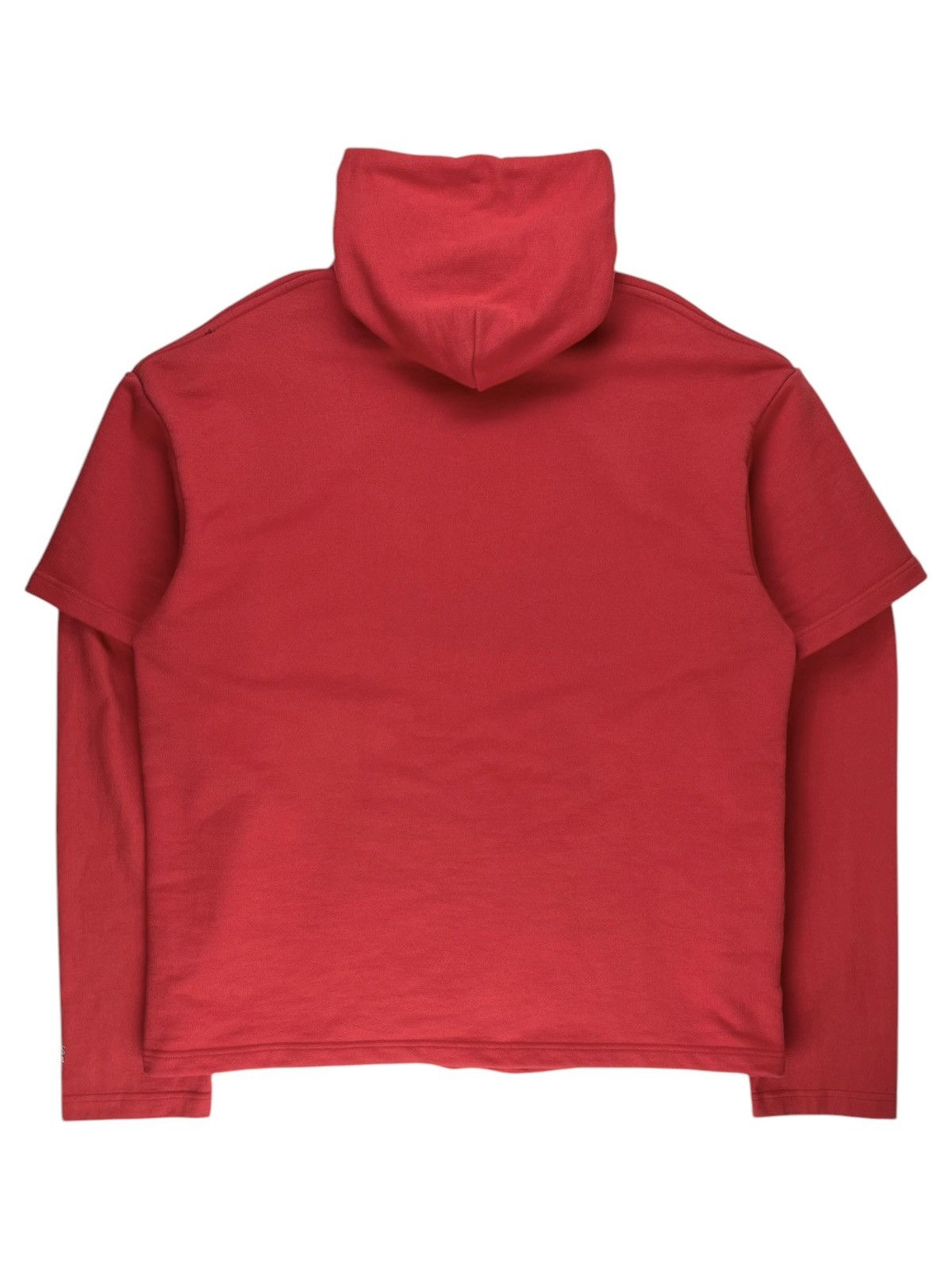 SS18 Vetements Oversized Tommy Hilfiger Logo Layered Hoodie