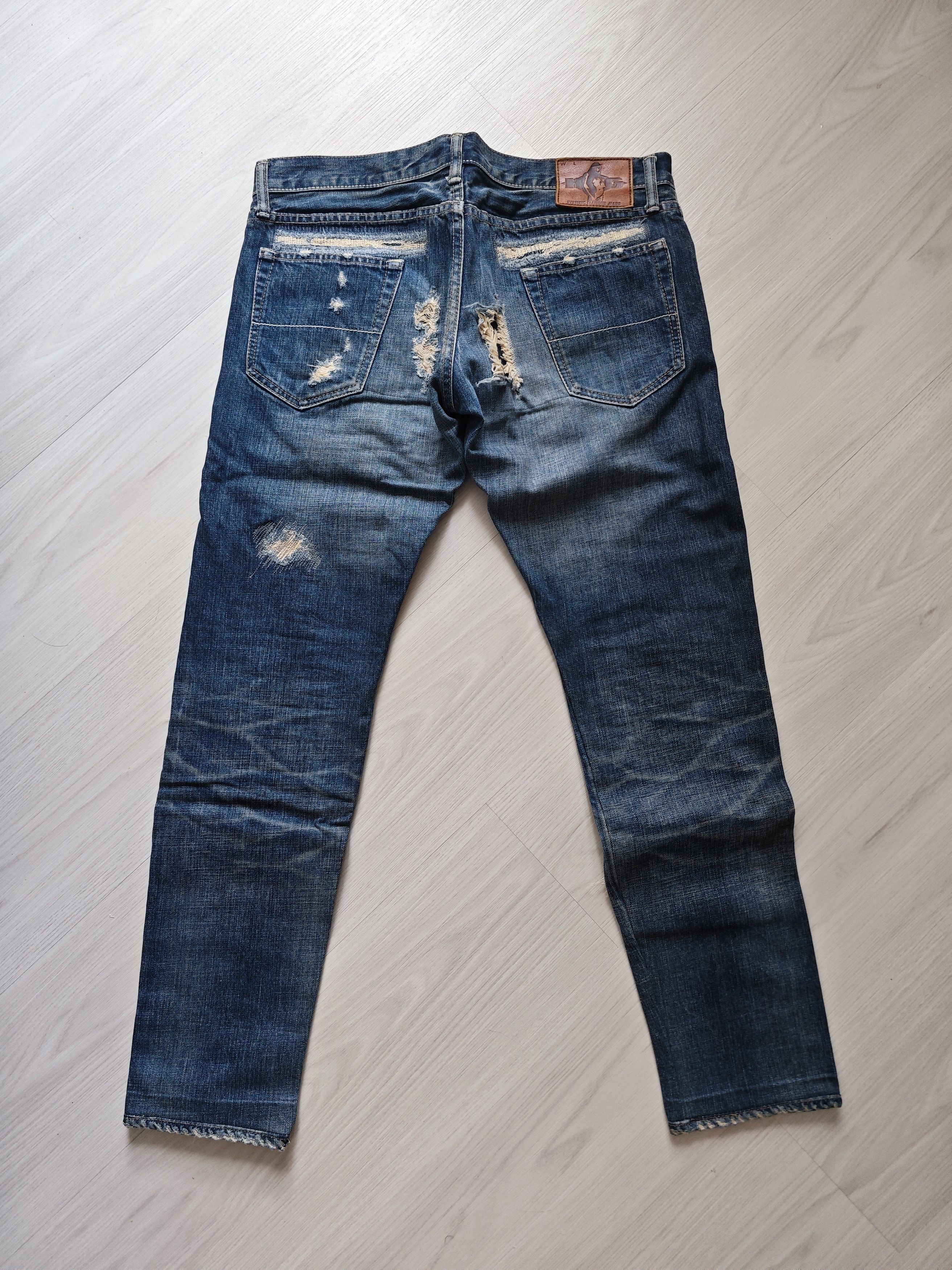 Hysteric Glamour Hysteric Glamour x tetei destroyed jeans Size US 30 / EU 46 - 2 Thumbnail