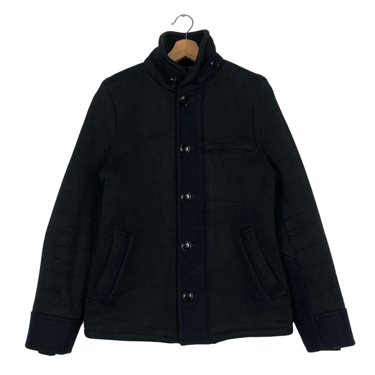 Blue Blue Japan 🔥BLUE BLUE WOOL DOUBLE BREAST JACKET ARIGATO JAPAN Size US M / EU 48-50 / 2 - 2 Thumbnail