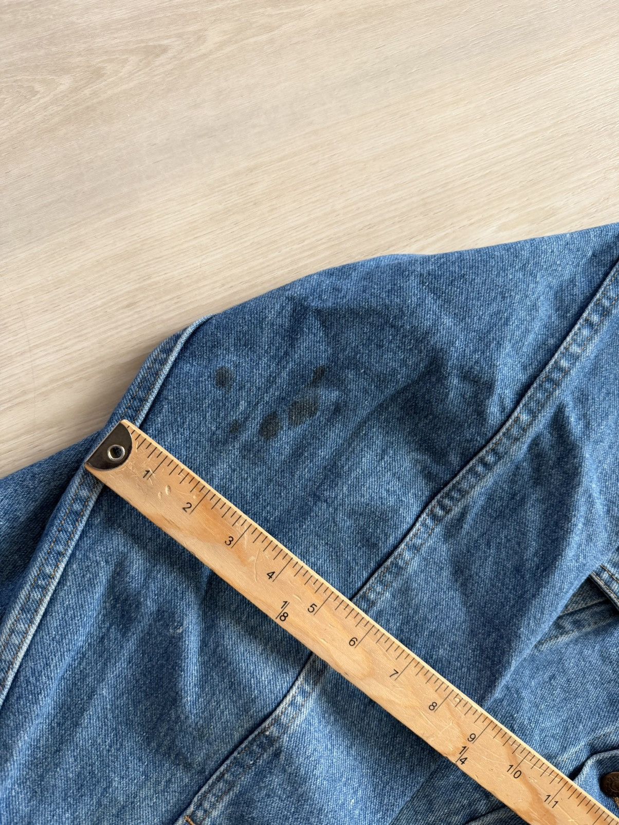 Faded Glory Vintage Faded Glory Jacket Blue Denim Trucker Y2K Sz XL Size US XL / EU 56 / 4 - 5 Thumbnail