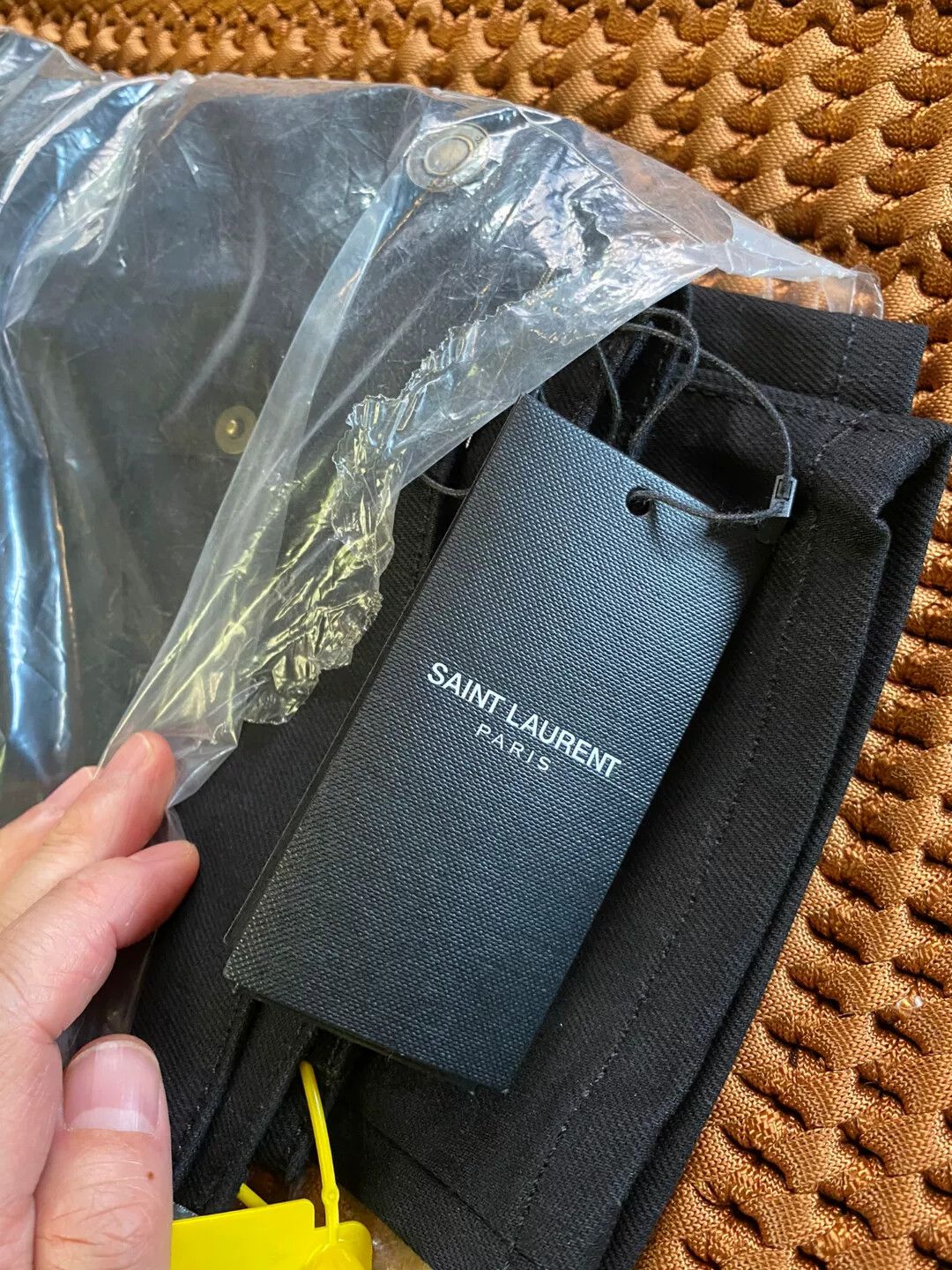 Saint Laurent Paris Saint Laurent SLP D02 Black Jeans Size US 29 - 1 Thumbnail