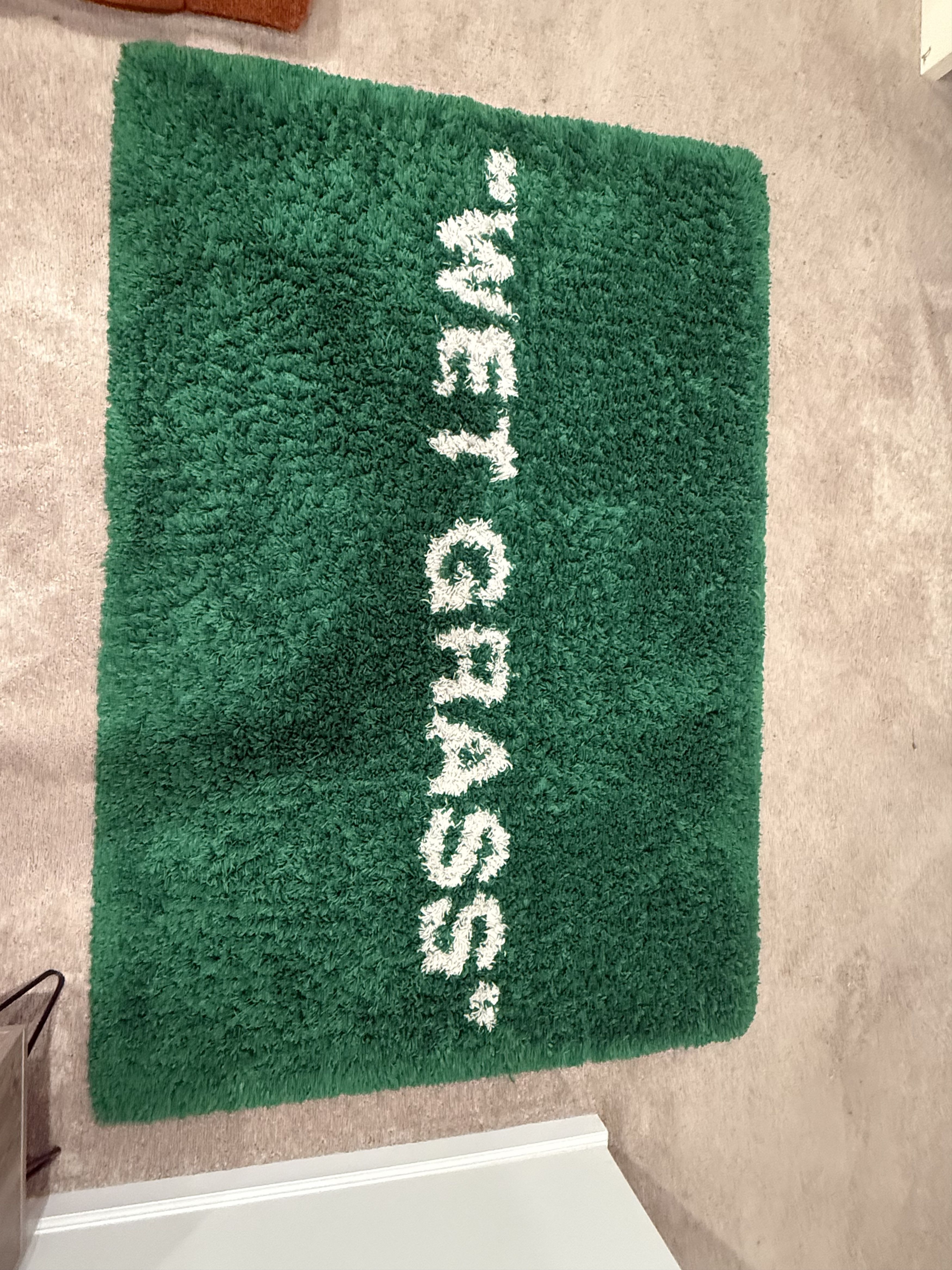 Off-White Virgil Abloh x Off White IKEA MARKERAD “WET GRASS” Rug 