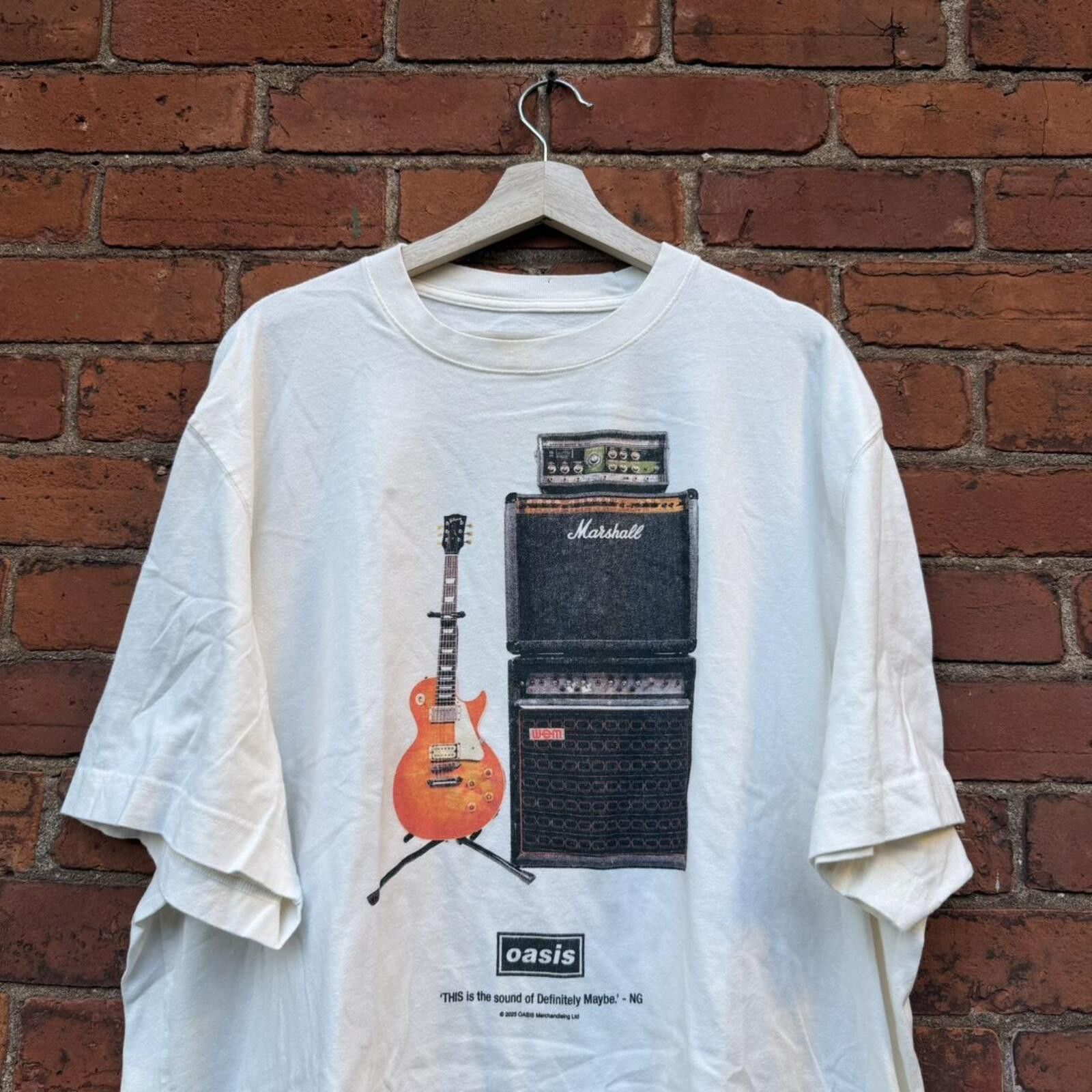 Abercrombie & Fitch oasis setlist Abercrombie & fitch 2025 tour t shirt Size US XL / EU 56 / 4 - 3 Thumbnail