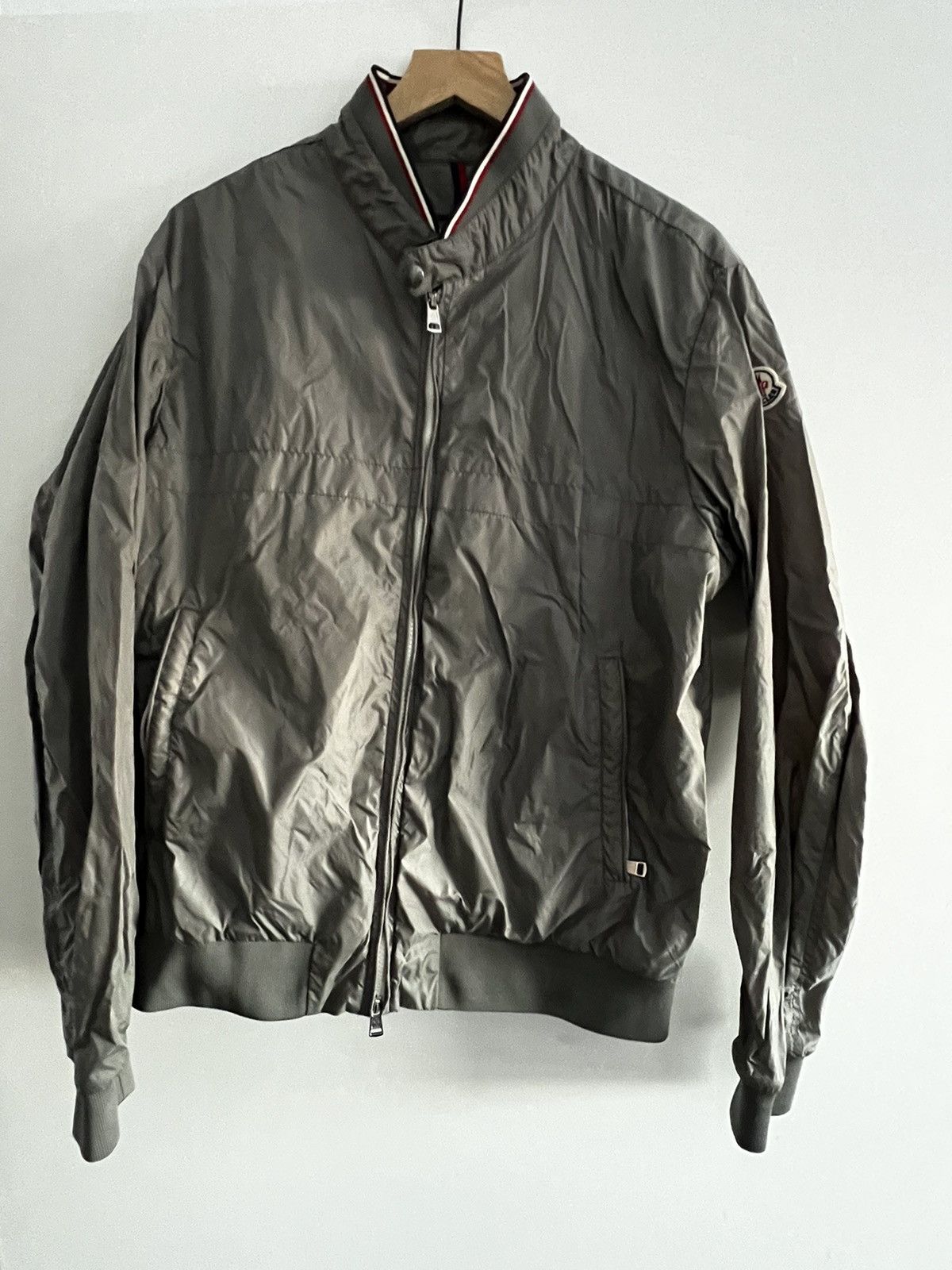 image of Moncler Light Jacket in Grey, Men's (Size 2XL)