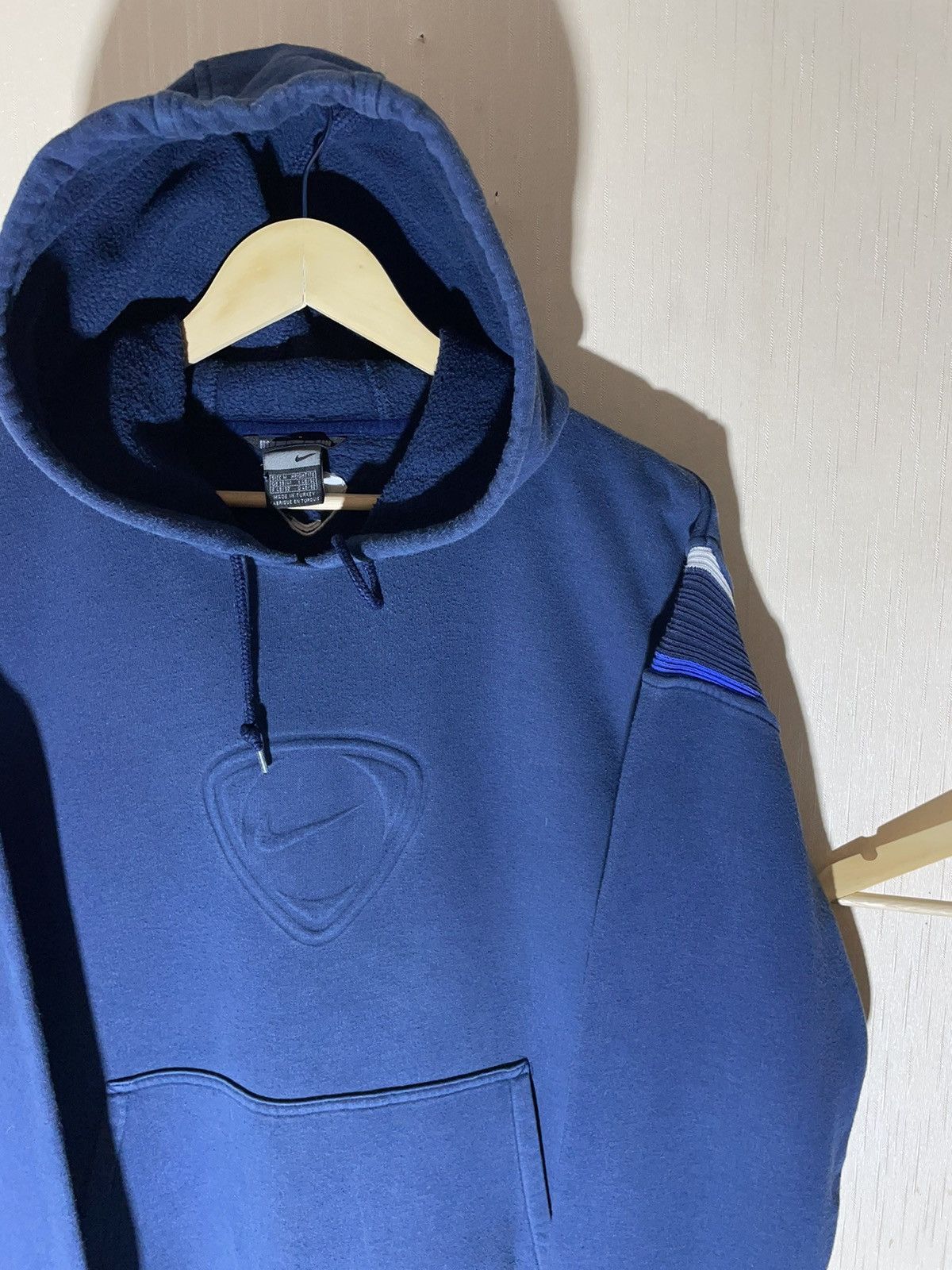 Nike × Vintage Nike vintage hoodie 90s Size US M / EU 48-50 / 2 - 2 Thumbnail