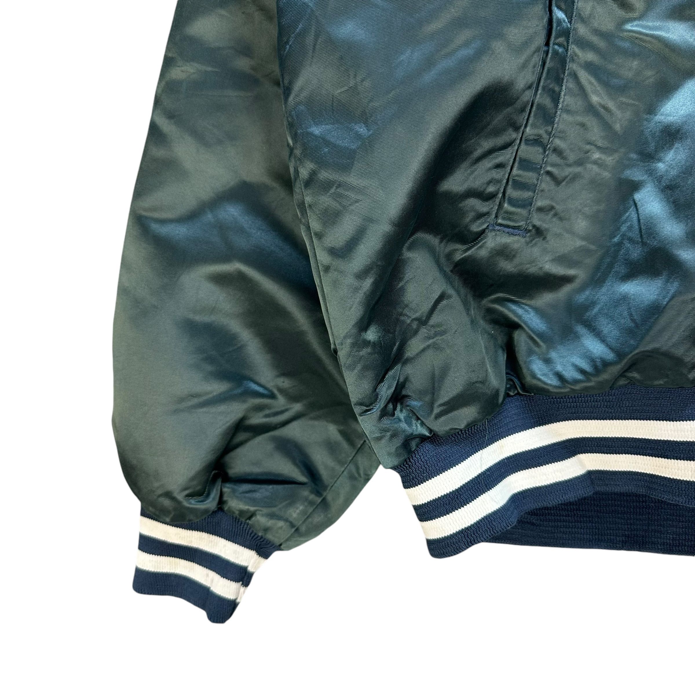 New York Yankees Vintage YANKESS Big Logo Green Stadium Jacket #A56-1295 Size US XL / EU 56 / 4 - 8 Thumbnail