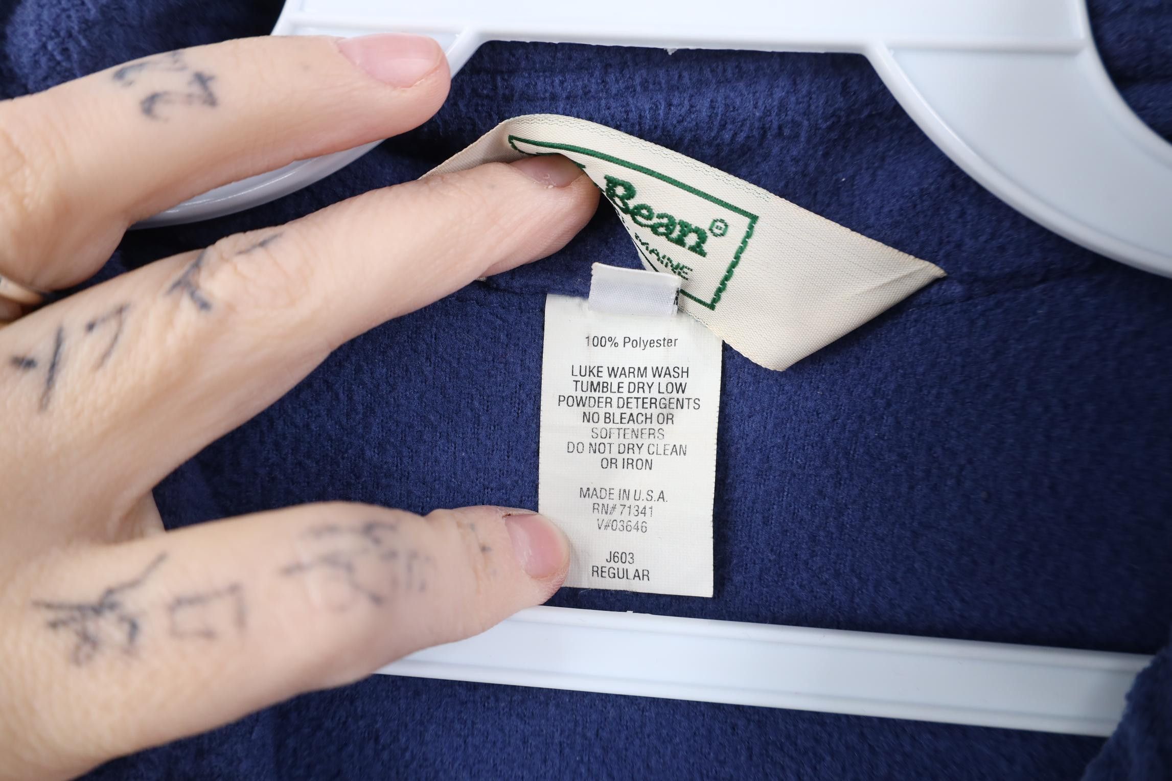 L.L. Bean Vintage 90s LL Bean Collared Polo Shirt Jacket Jac Shirt USA Size US XL / EU 56 / 4 - 8 Thumbnail