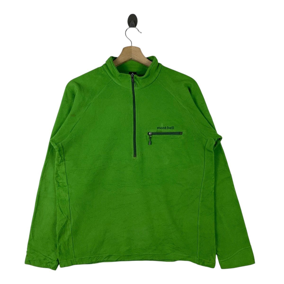 Montbell MONTBELL Outdoor Sportswear Half Zipper Sweatshirt Jumper Size US M / EU 48-50 / 2 - 1 Thumbnail