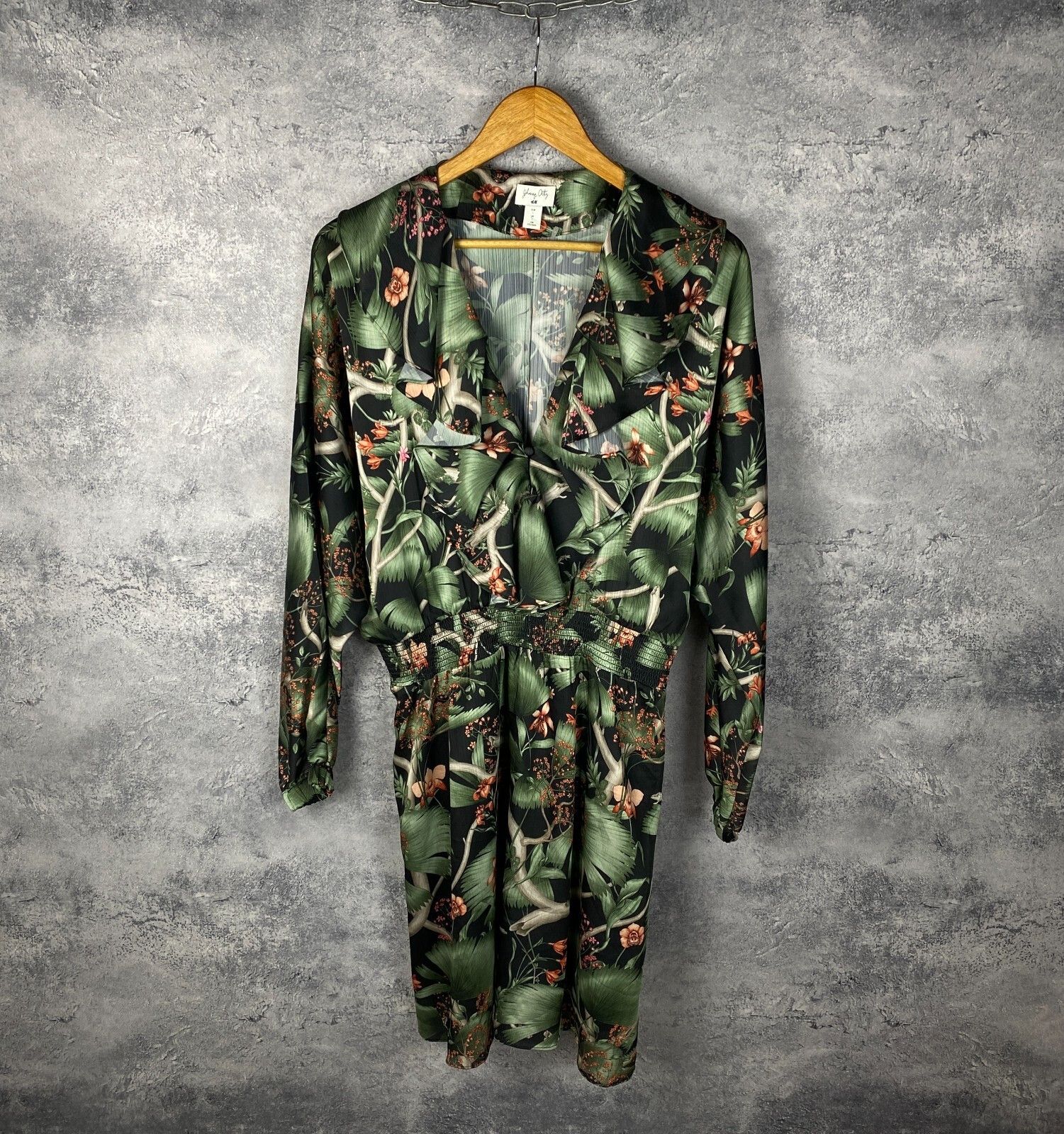 H&M Johanna Ortiz Hm Dress Women's Size L Long Sleeve ` Size L / US 10 / IT 46 - 1 Thumbnail