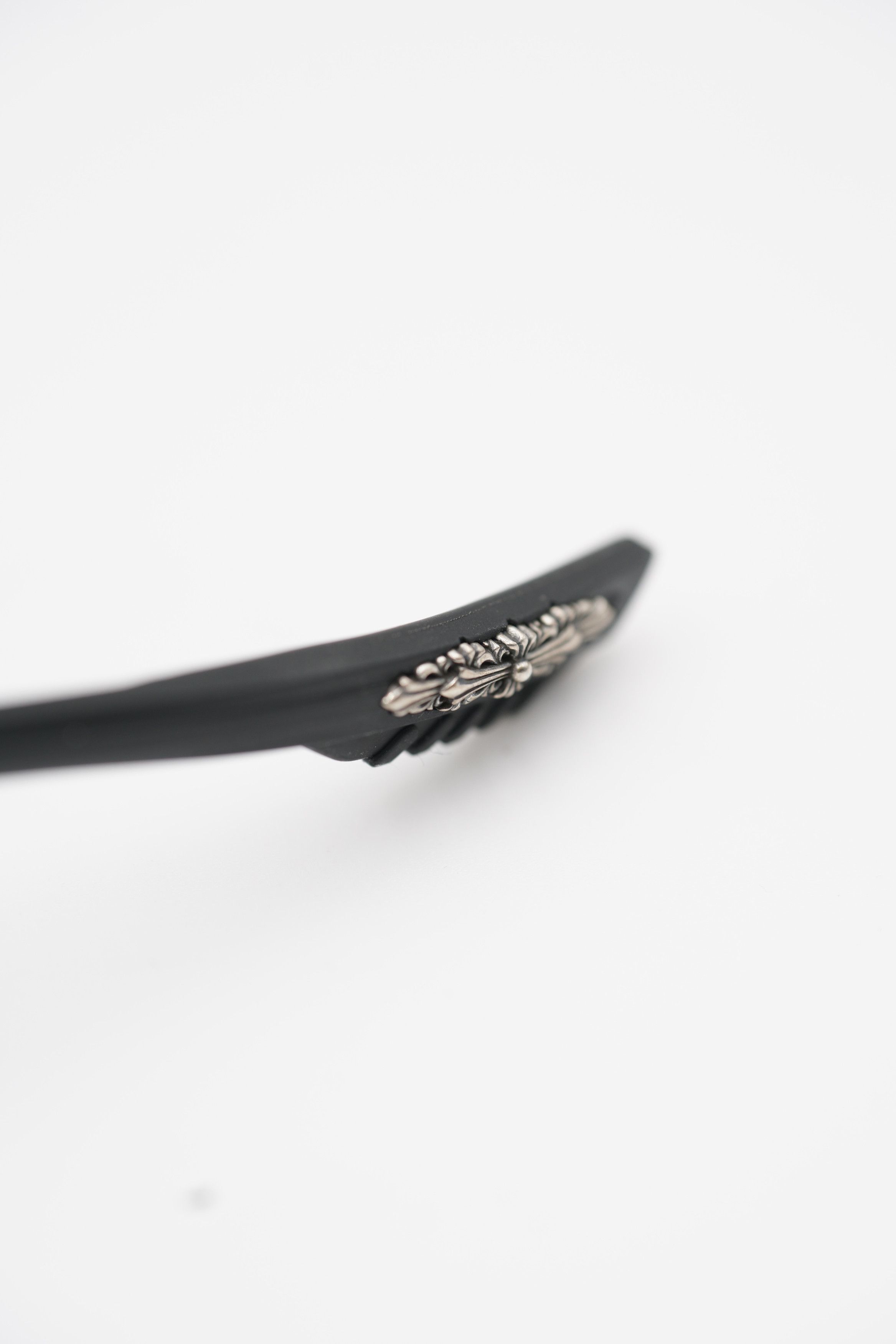 Chrome Hearts Chrome Hearts Clitanic Shield Sunglasses Black Size ONE SIZE - 4 Thumbnail