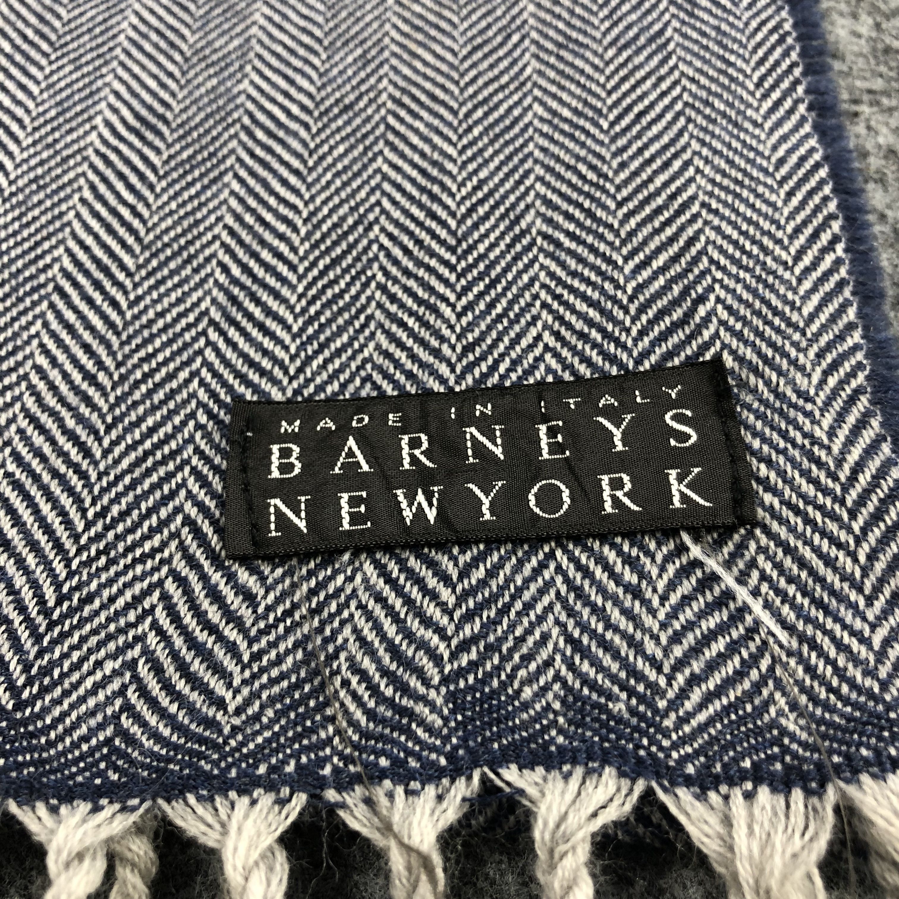 Barneys New York Barneys New York Wool Scarf Muffler V805 Size ONE SIZE - 4 Thumbnail
