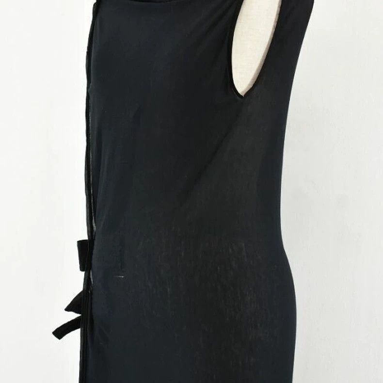 Issey Miyake Issey Miyake size:2 Black vintage mainline dress Size S / US 4 / IT 40 - 2 Thumbnail