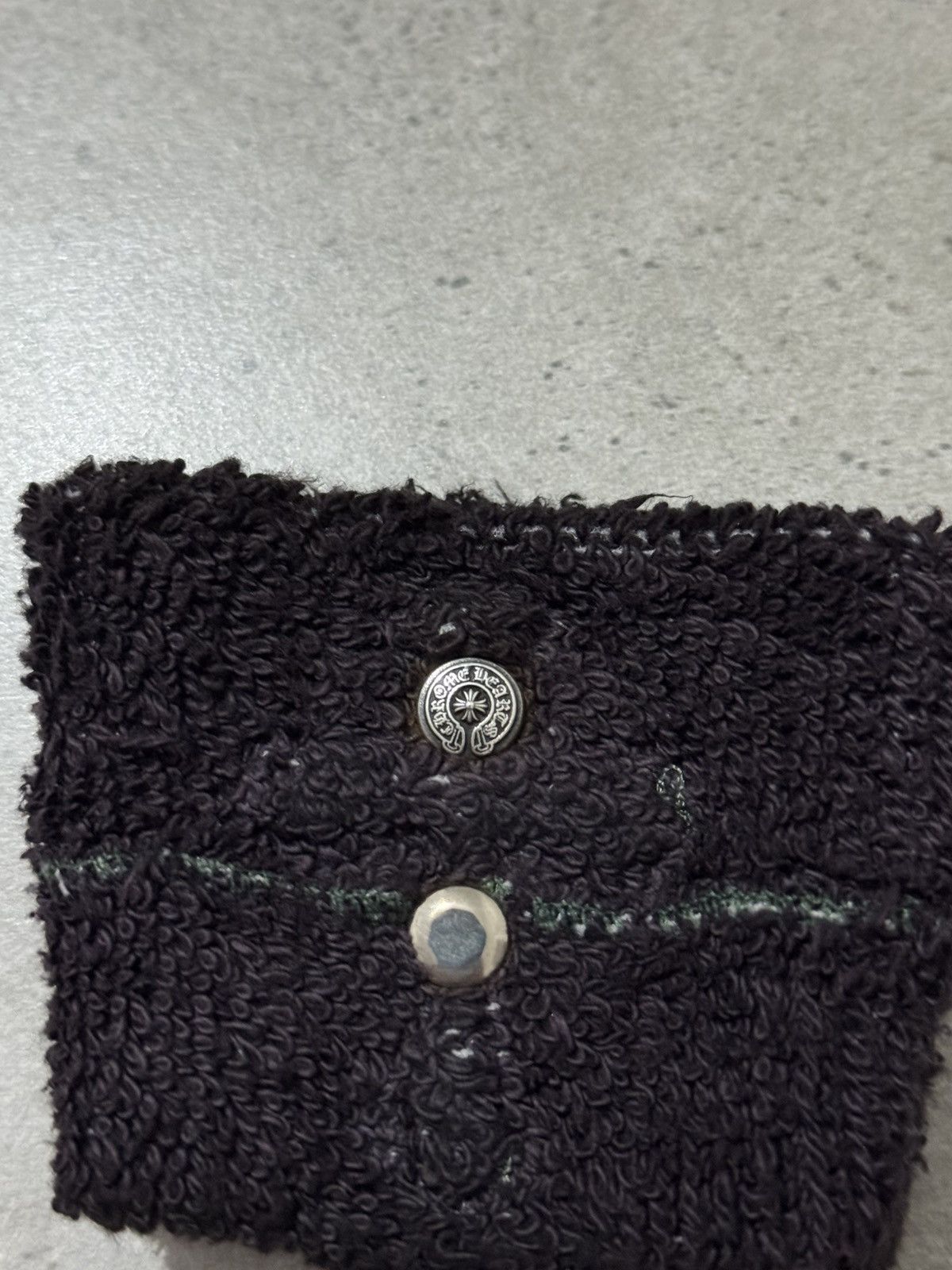 Chrome Hearts Chrome Hearts Cross Patch With Silver Cross Sweatband Size ONE SIZE - 3 Thumbnail