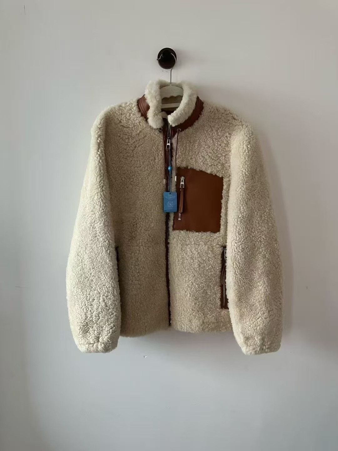 Loewe Loewe Fur Leather Jacket Size US M / EU 48-50 / 2 - 1 Thumbnail