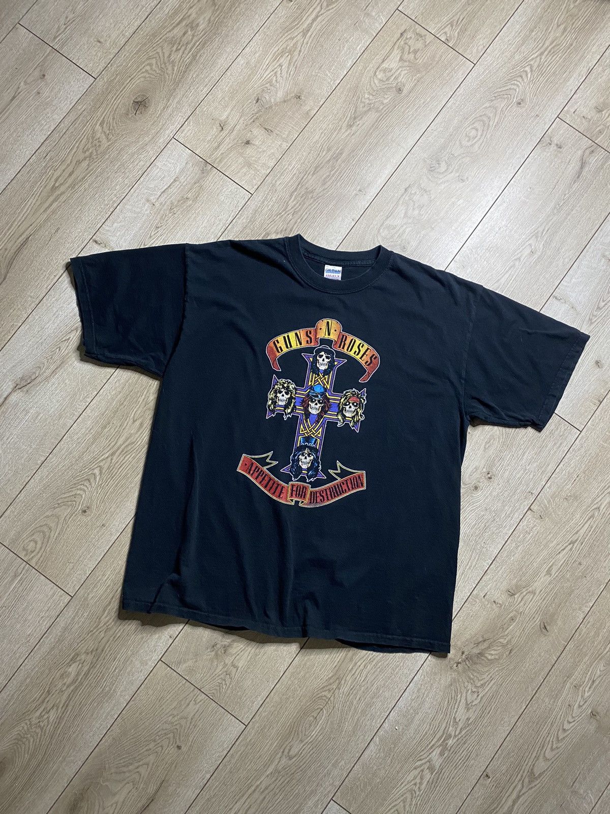 Band Tees Vintage 2004 Guns N Roses Appetite For Destruction T-Shirt Size US XL / EU 56 / 4 - 1 Thumbnail