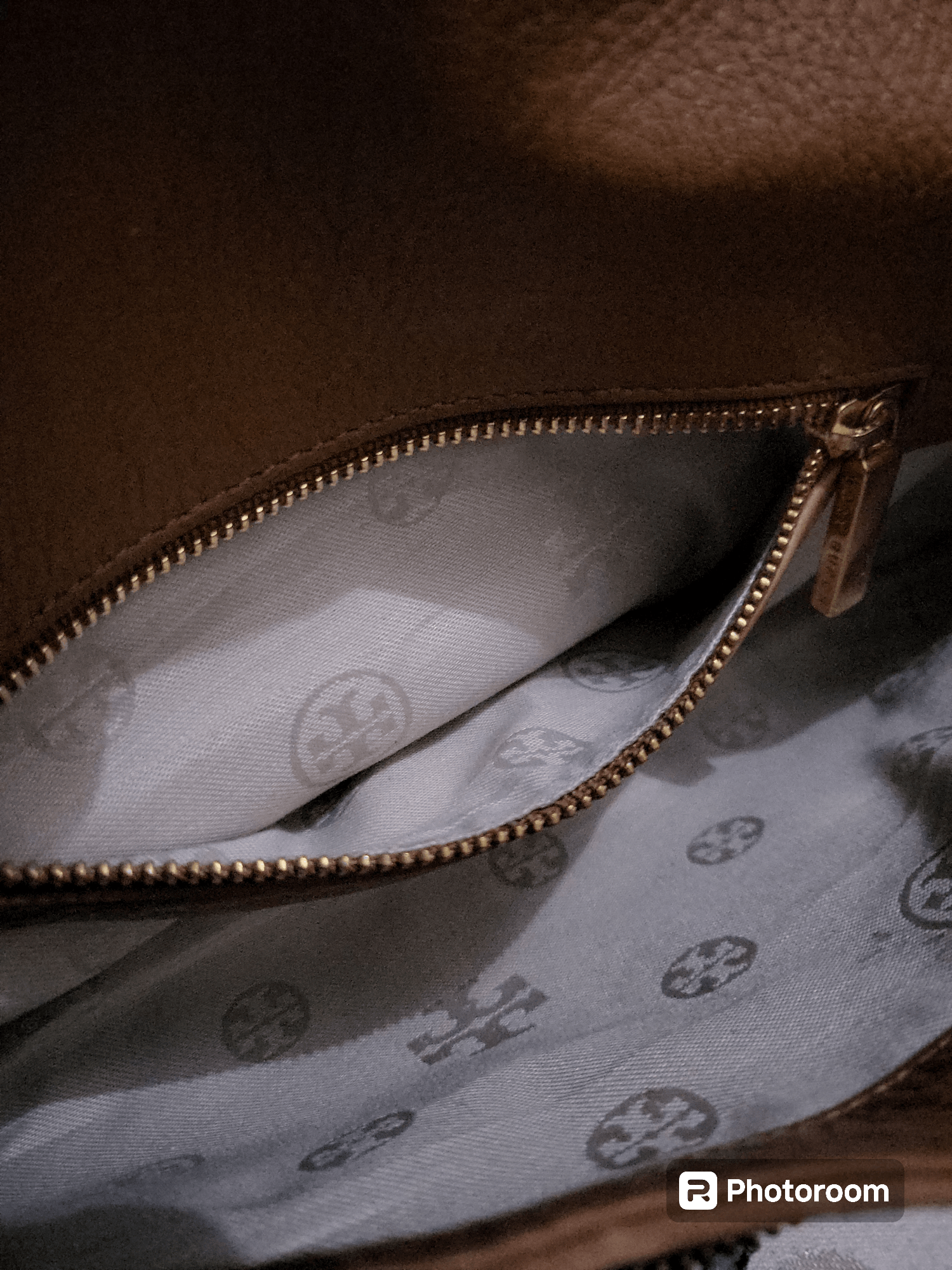 Tory Burch Amanda Tan Brown Clutch Size ONE SIZE - 6 Thumbnail