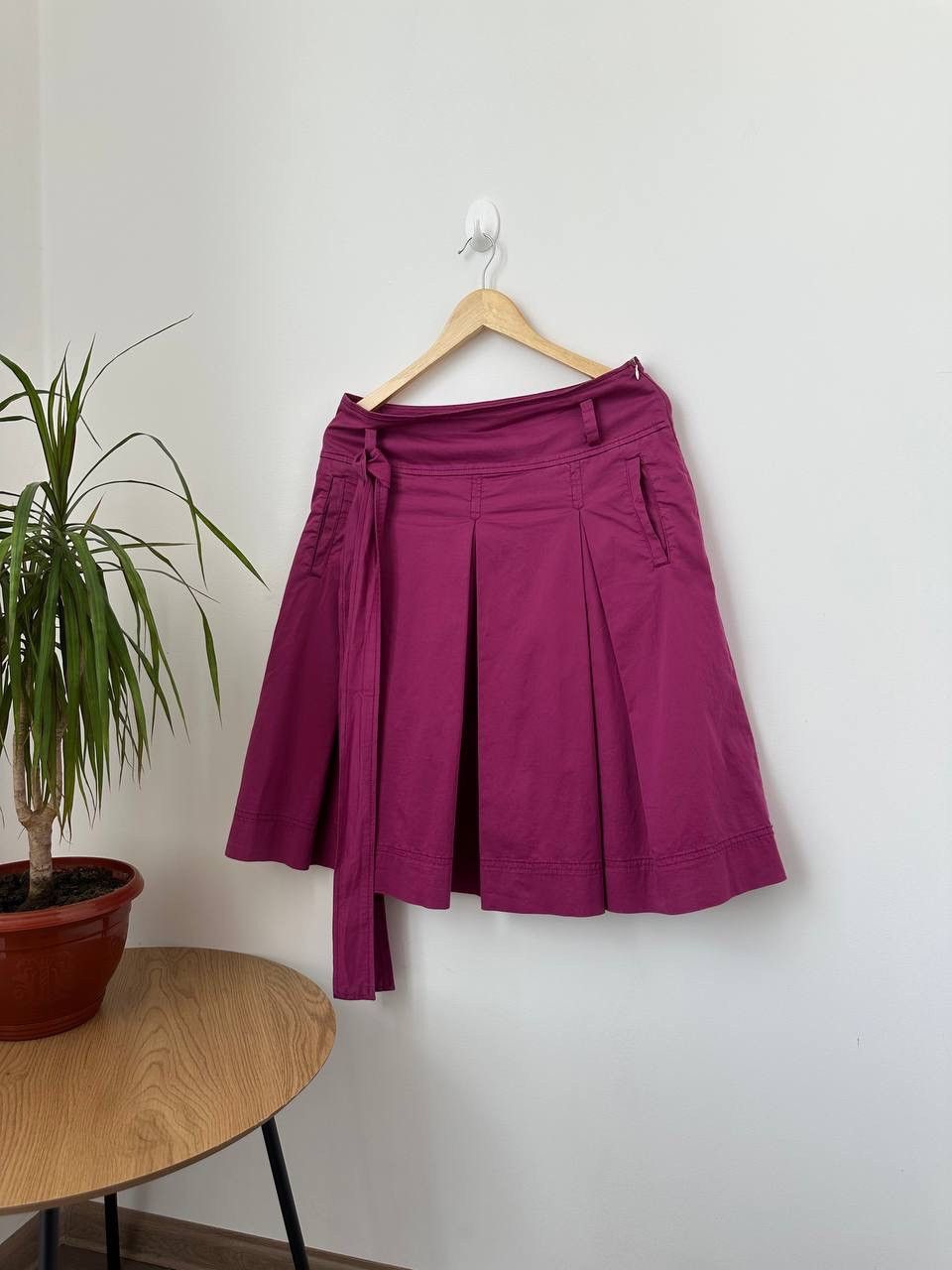 Max Mara × Vintage Vintage Max Mara Pink Mini Skirt Size 30" / US 8 / IT 44 - 7 Thumbnail