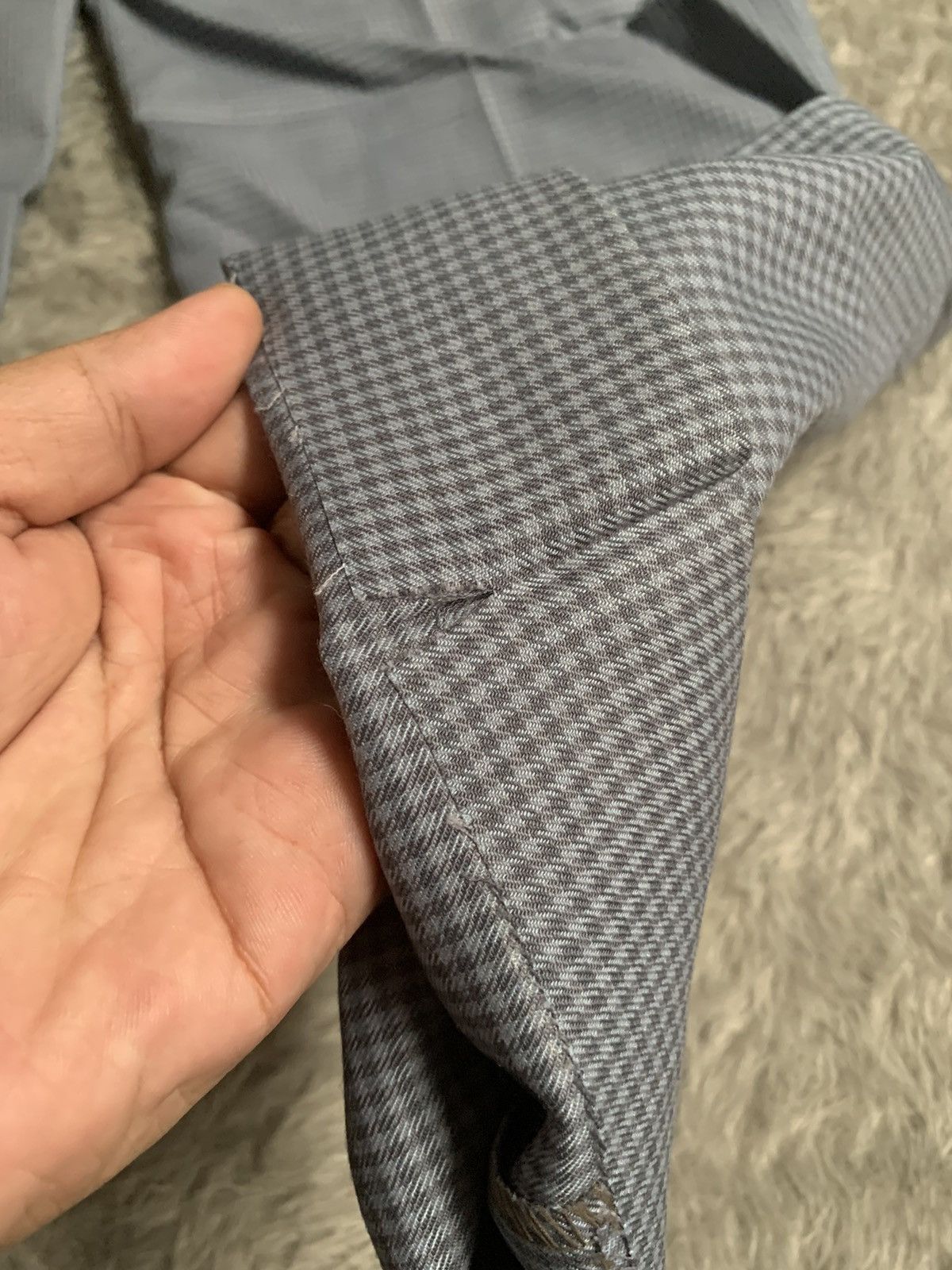 Christian Dior Monsieur × Vintage Vintage 70s Christian Dior Blue Tartan Tailored Trousers Size US 36 / EU 52 - 8 Thumbnail