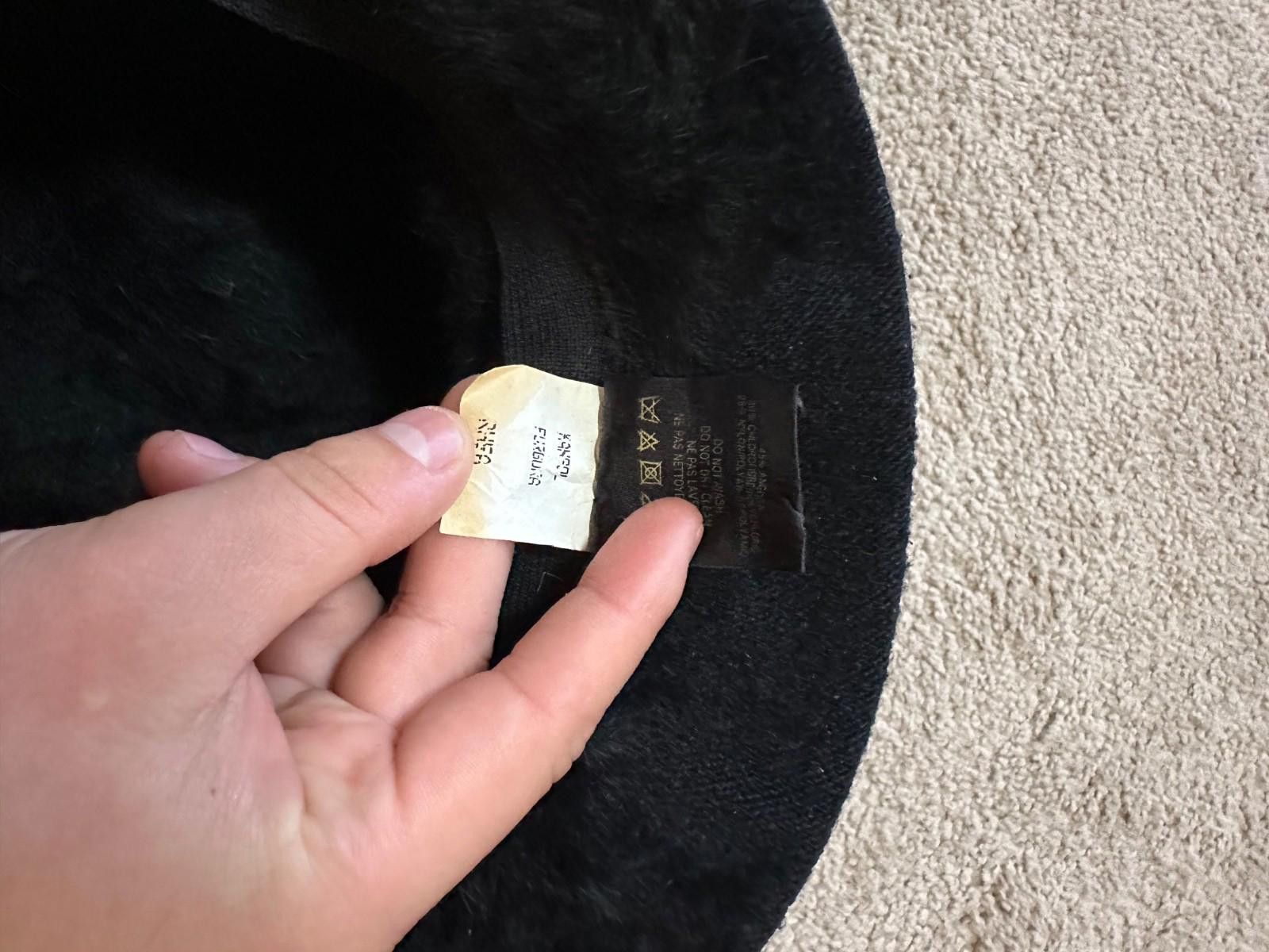 Kangol Kangol Furgora Vintage (Rabbit Fur/Angora Blend) Black Size ONE SIZE - 7 Thumbnail