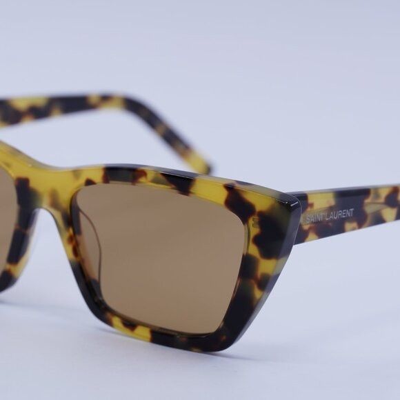 Saint Laurent Paris 🕶️New Saint Laurent SL276 MICA 037 Sunglasses -Shiny Havana Size ONE SIZE - 4 Thumbnail