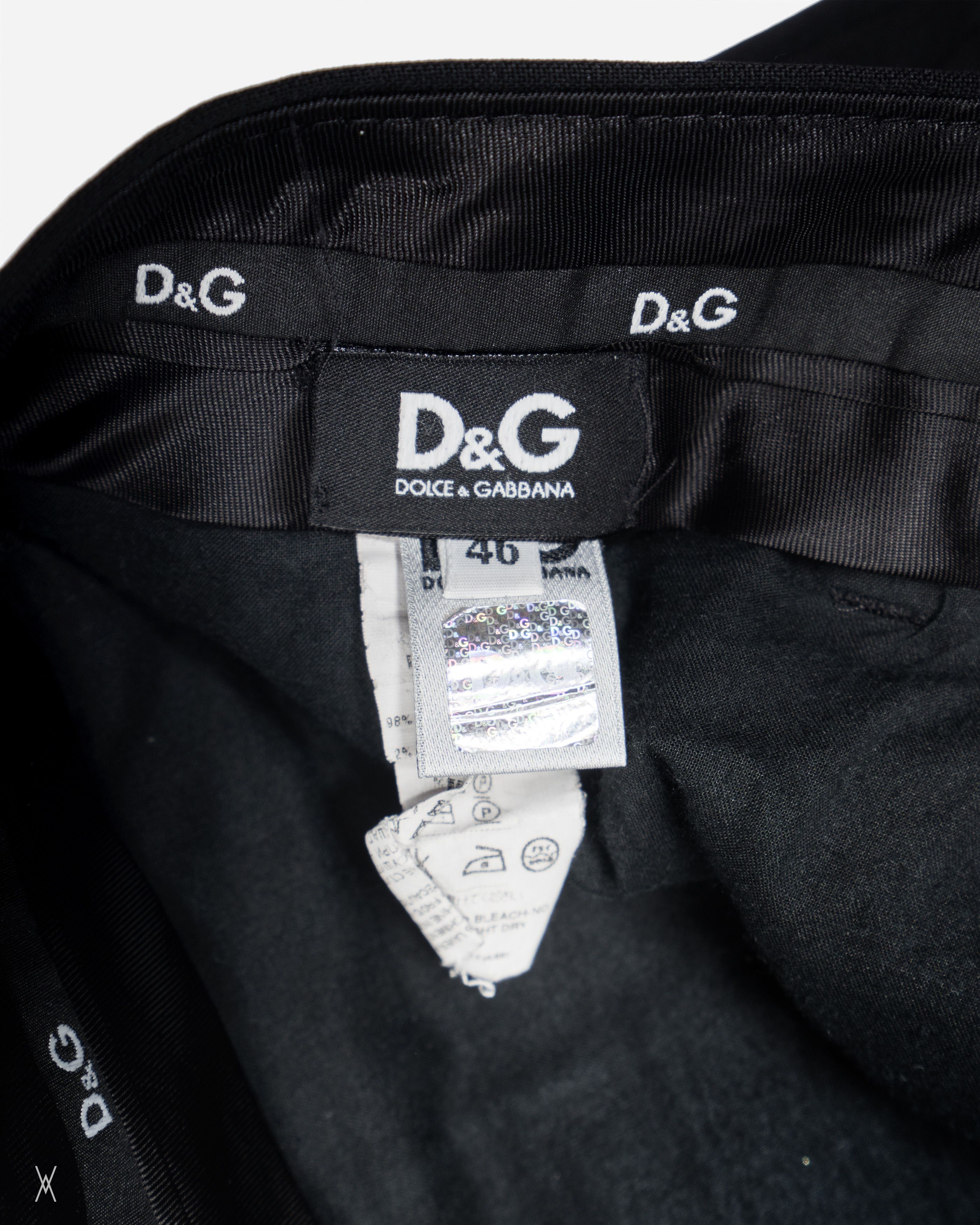 Dolce & Gabbana Dolce & Gabbana D&G men’s two-piece slim suit Size 46R - 6 Thumbnail
