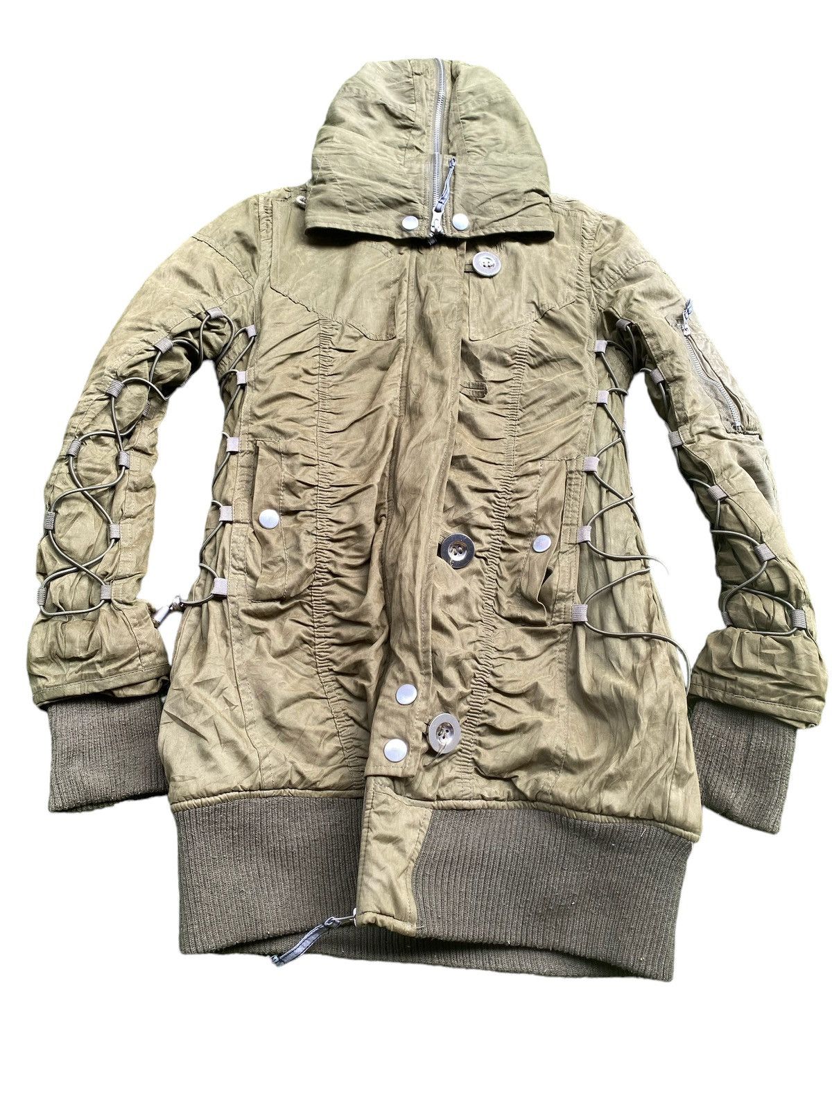 Hysteric Glamour Japanese Lip Service Punk Military tactical Hoodie jacket Size US M / EU 48-50 / 2 - 18 Thumbnail