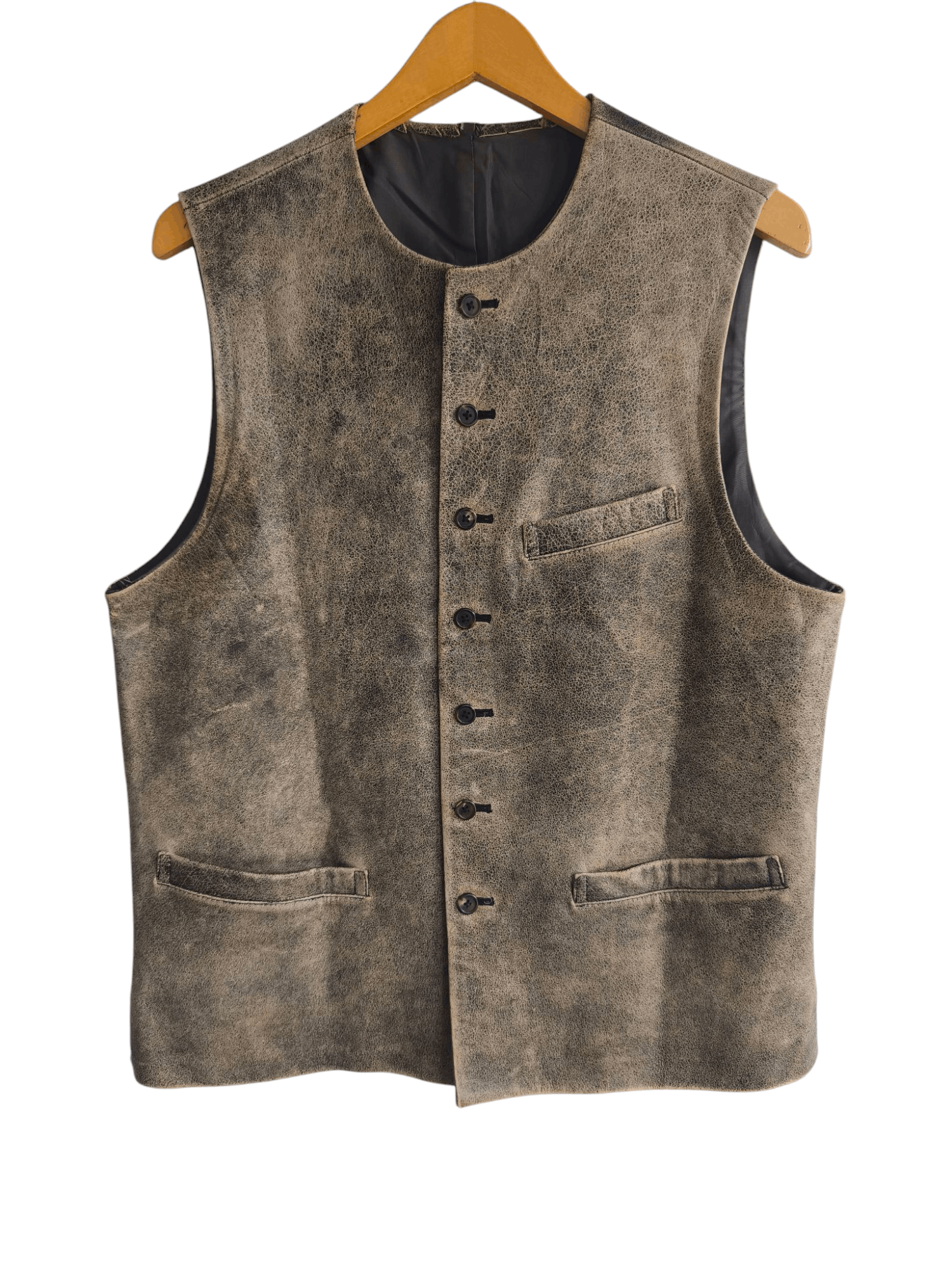 Archive 90s Yohji Yamamoto Cuir Leather Vest