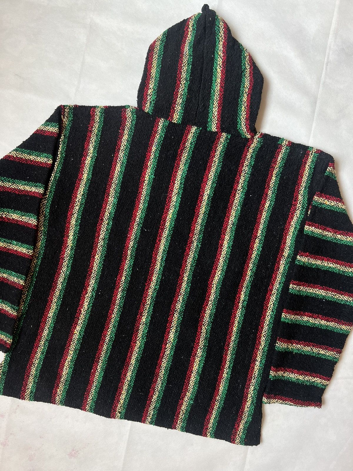 Mexican Threads Rare Sunspecs Rasta Mexican Baja Knit Hoodie Pullover Size US XL / EU 56 / 4 - 9 Thumbnail