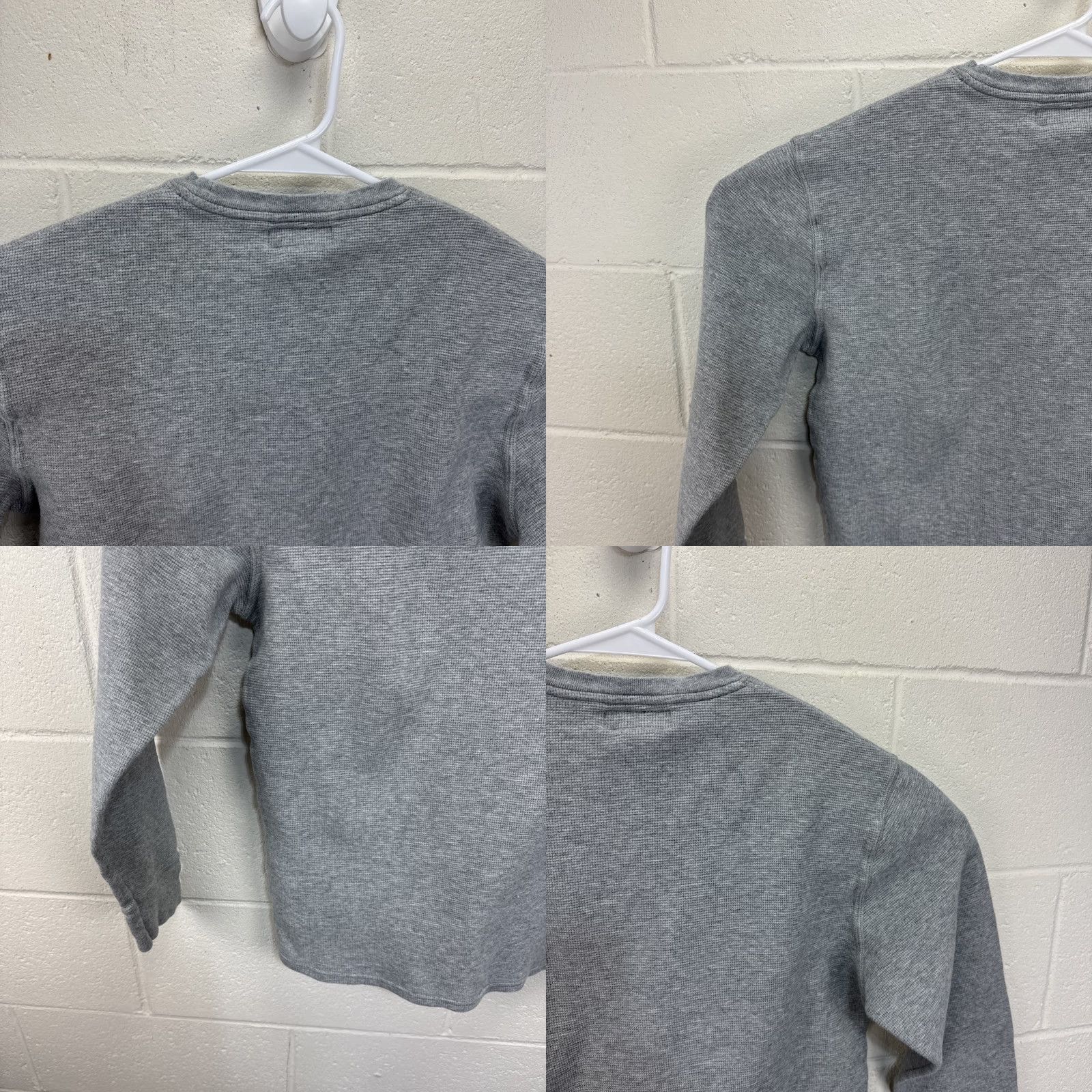 Polo Ralph Lauren Polo Ralph Lauren Men's Classic Fit Thermal Long Sleeve Shirt L Light Gray Size US L / EU 52-54 / 3 - 9 Thumbnail