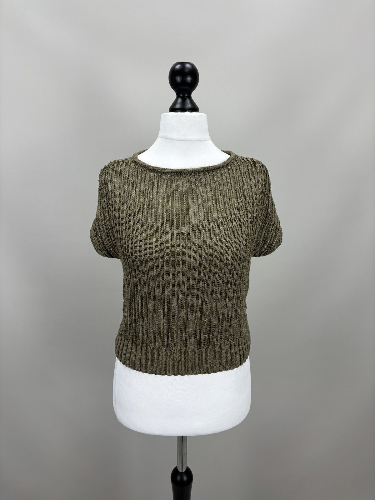 Lauren Ralph Lauren Womens linen top Ralph Lauren Black Label Size S Color Brown Size S / US 4 / IT 40 - 1 Thumbnail