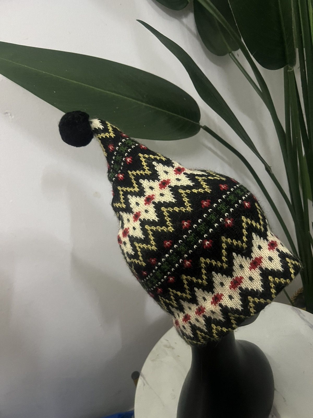 By Walid × Japanese Brand VINTAGE NAVAJO WOOL LONG BEANIE Size ONE SIZE - 6 Thumbnail