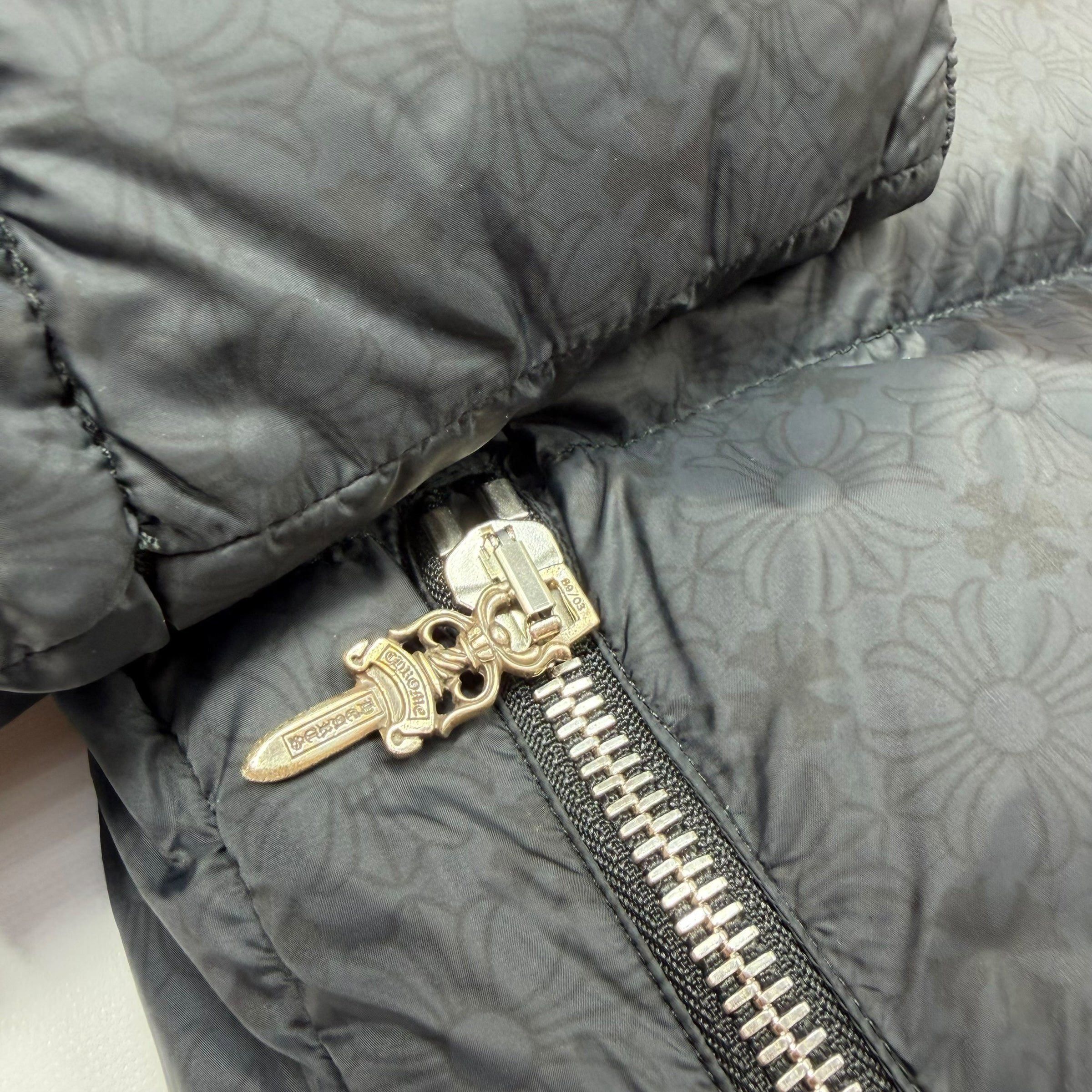 Chrome Hearts Chrome Hearts Black Monogram Puffer Down Jacket XL Size US XL / EU 56 / 4 - 8 Thumbnail