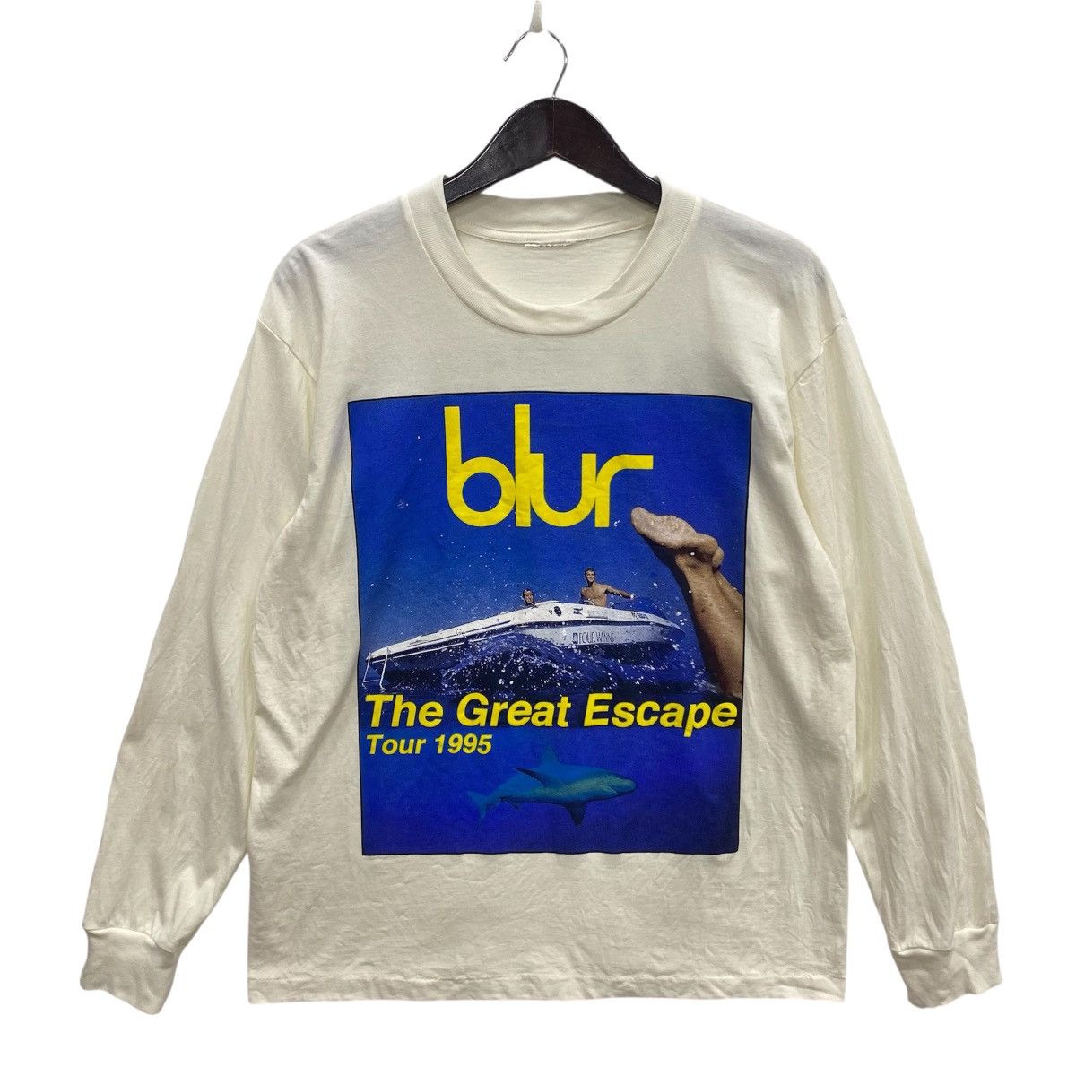 Band Tees 💥BLUR britpop band the great escape tour 1995 shirt Size US L / EU 52-54 / 3 - 1 Thumbnail