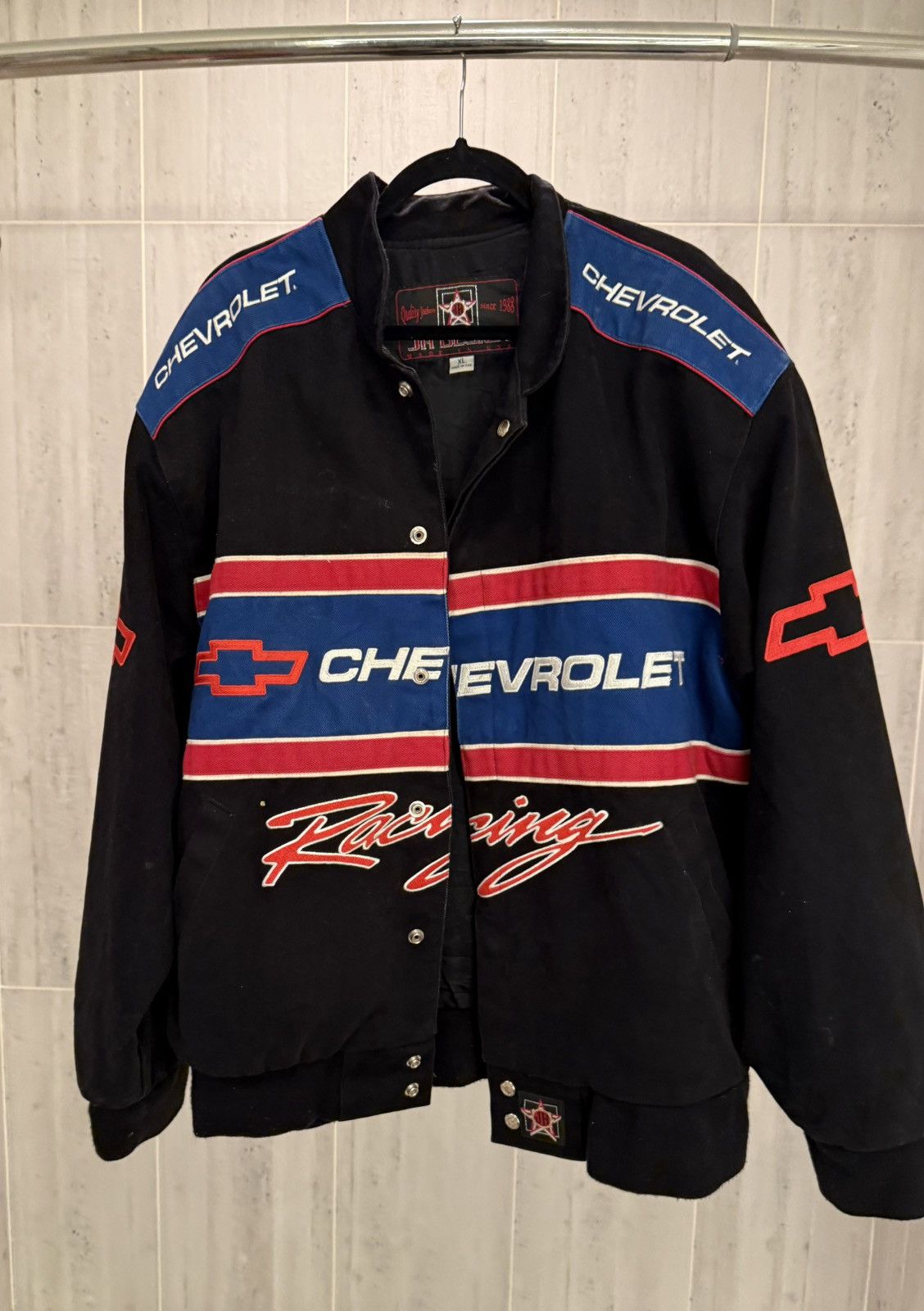 Jeff Hamilton Super Rare Jeff Hamilton Vintage Chevrolet Racing Jacket Size US XL / EU 56 / 4 - 1 Thumbnail