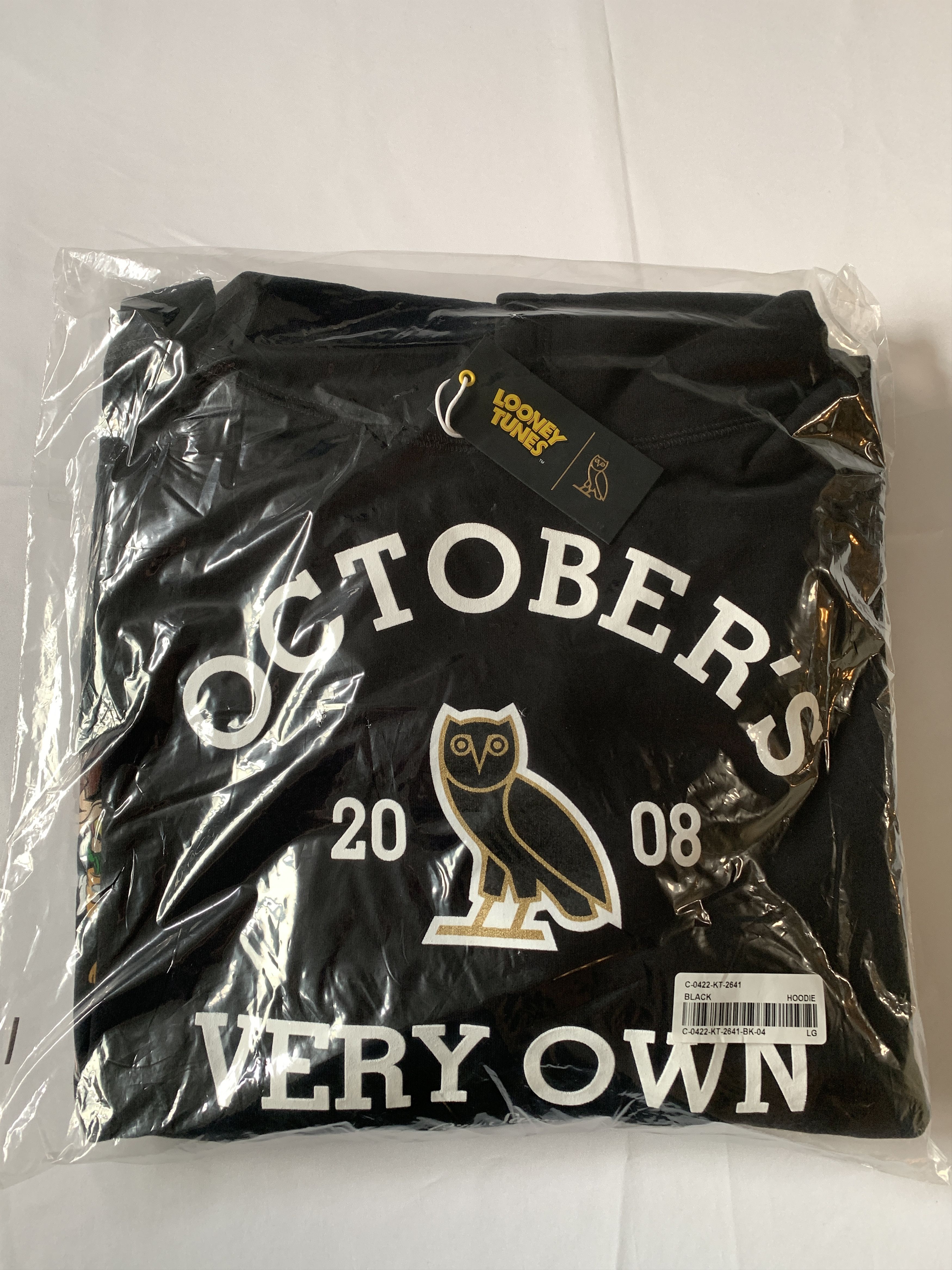 Drake OVO x Looney Tunes Collegiate Hoodie black Size US L / EU 52-54 / 3 - 2 Thumbnail
