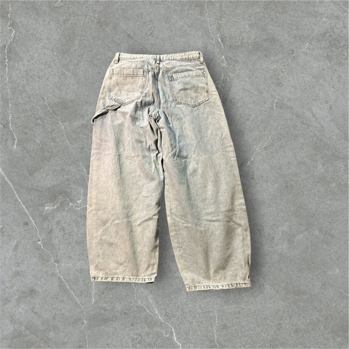 Other Baggy Wide Leg Carpenter Jeans Size US 30 / EU 46 - 2 Thumbnail