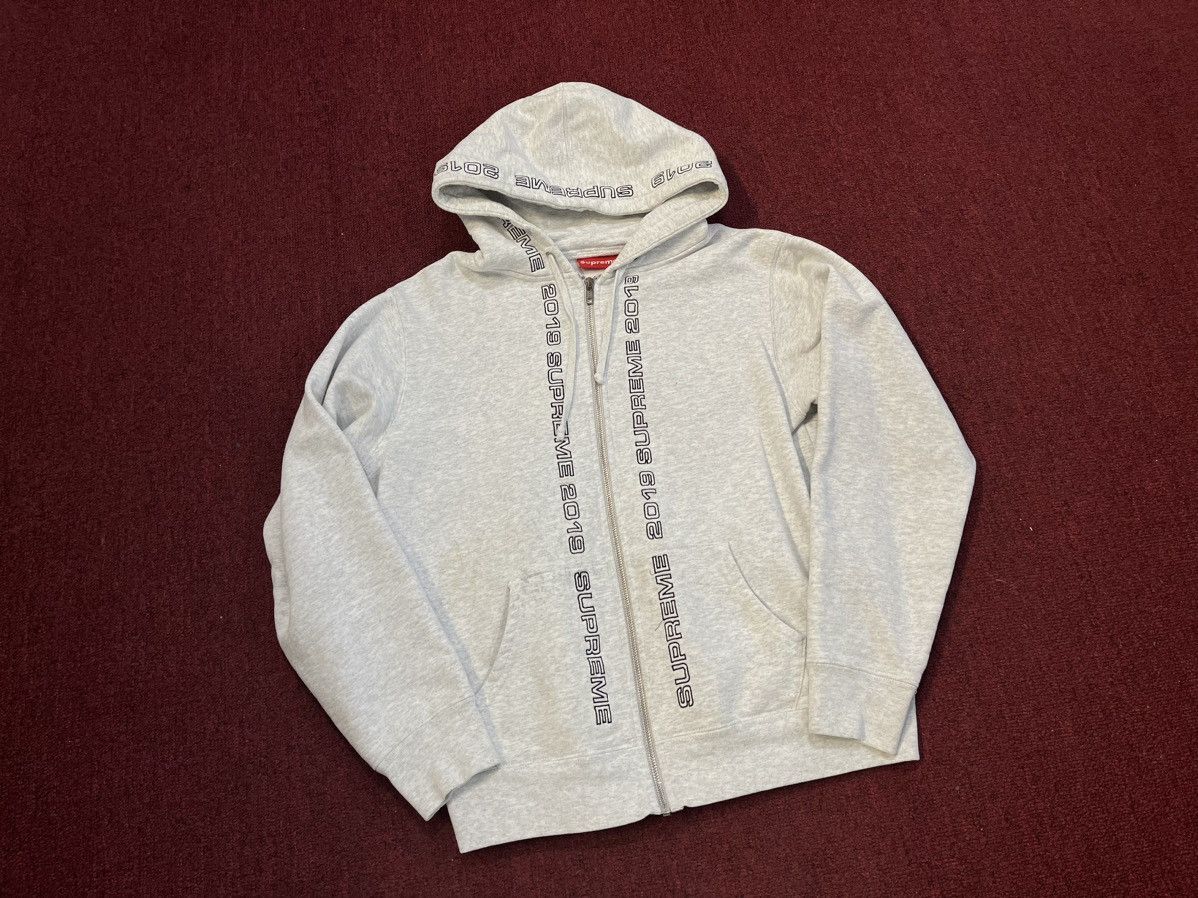 Supreme topline hotsell zip up sweatshirt