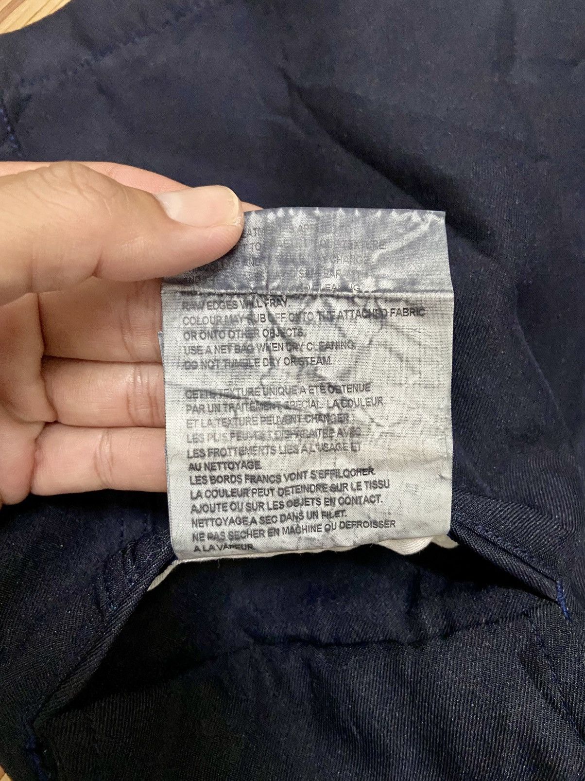 Comme des Garcons Homme Plus COMME DES GARCONS DISTRESSED BLAZER Size 36R - 20 Thumbnail
