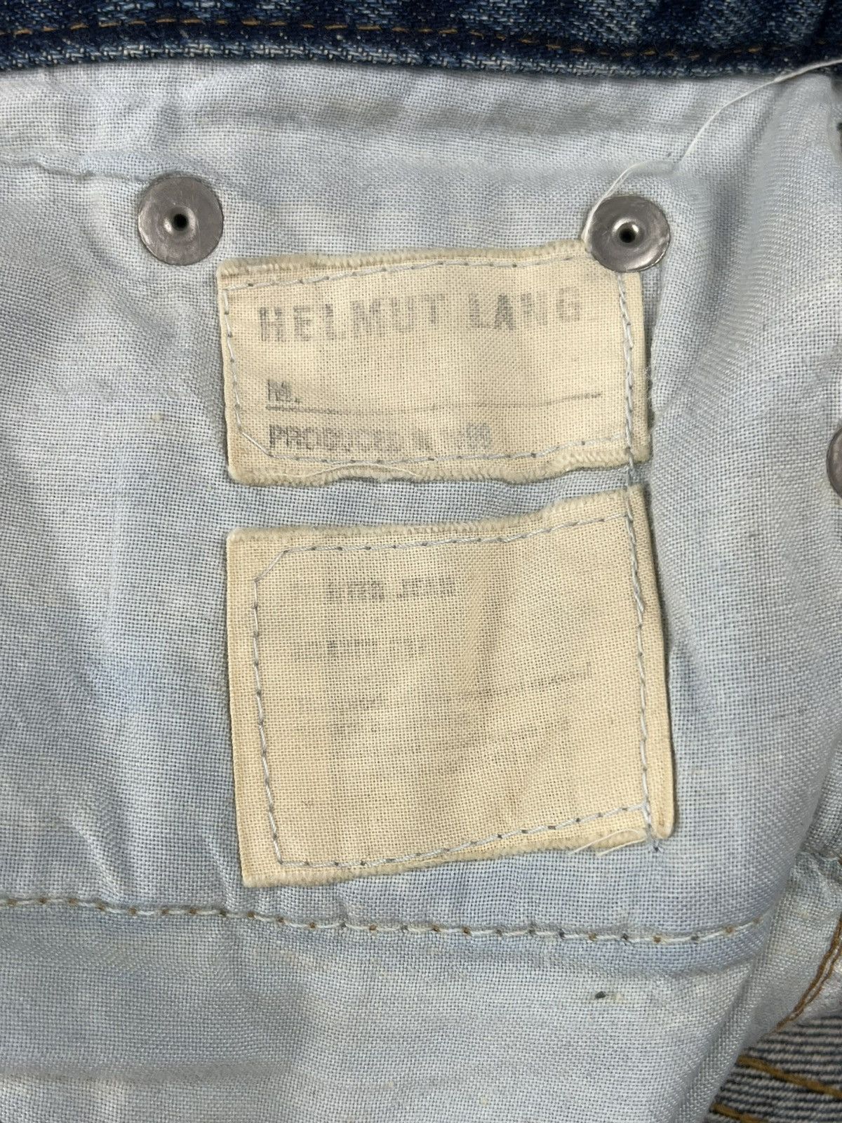 Helmut Lang AW99 Helmut Lang Distressed Painter Denim Jeans Size US 30 / EU 46 - 10 Thumbnail