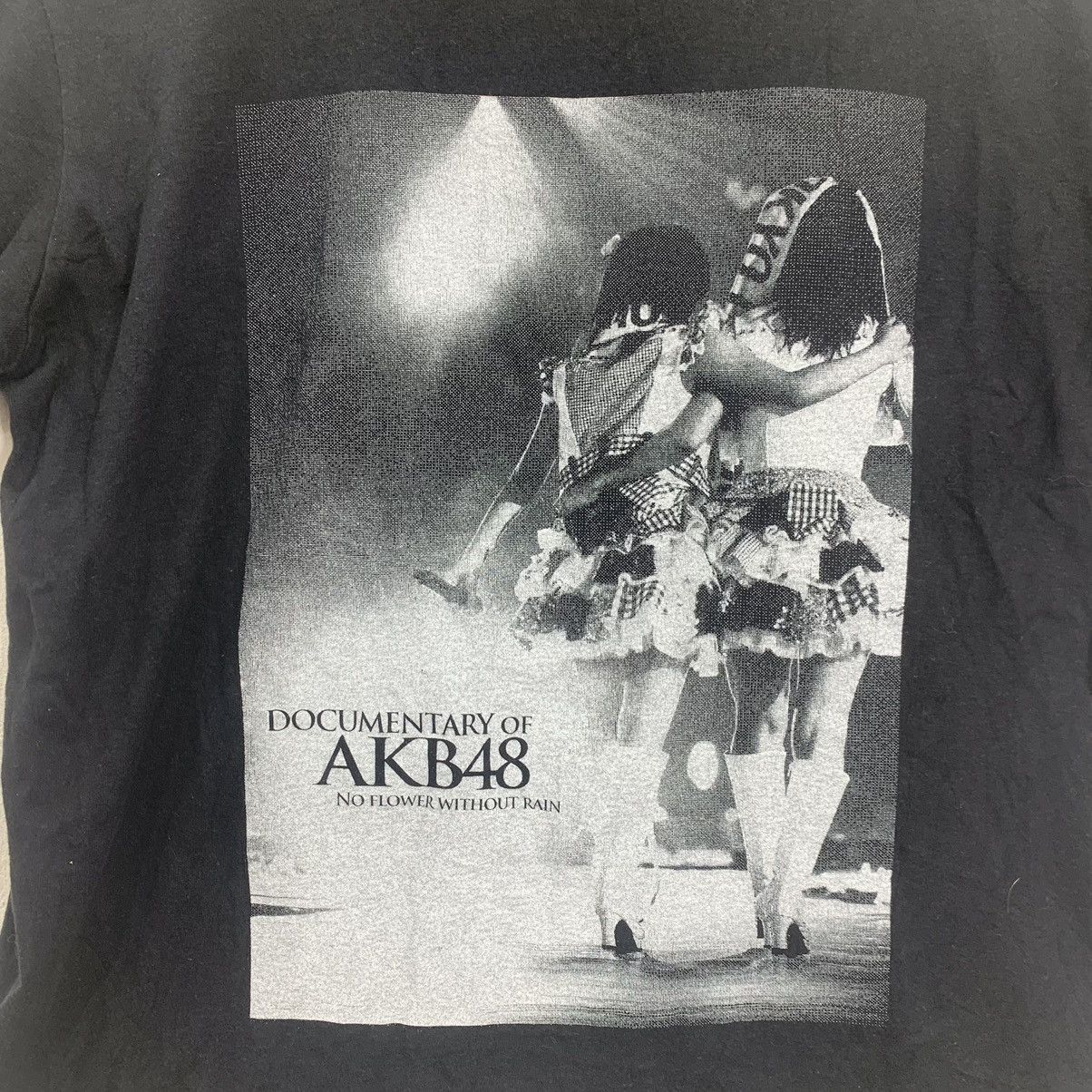AKB48 NO FLOWER WITHOUT RAIN Documentary Japan Idol Tee Short