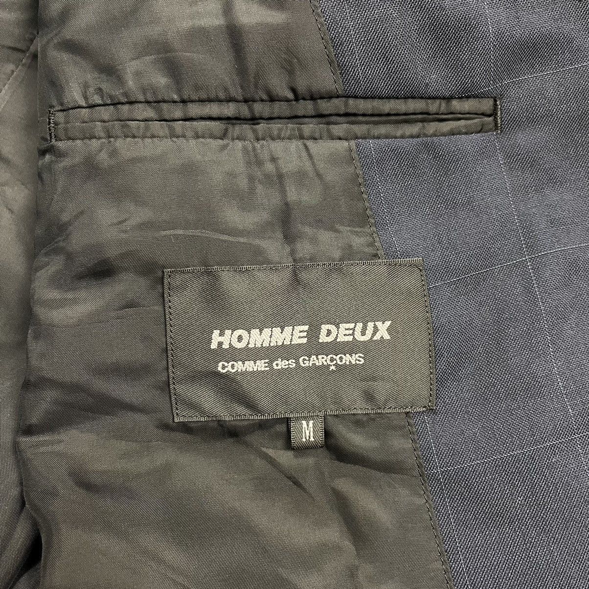 Comme des Garcons Homme Deux Comme des garcons homme deux ad 2019 two tone blazer size M Size 38R - 11 Thumbnail