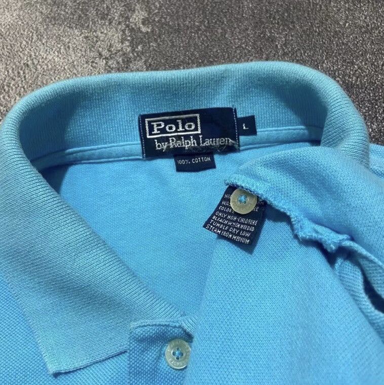 Polo Ralph Lauren × Vintage Vintage Y2K Polo Ralph Lauren Rugby Shirt Longsleeve Size US L / EU 52-54 / 3 - 3 Thumbnail
