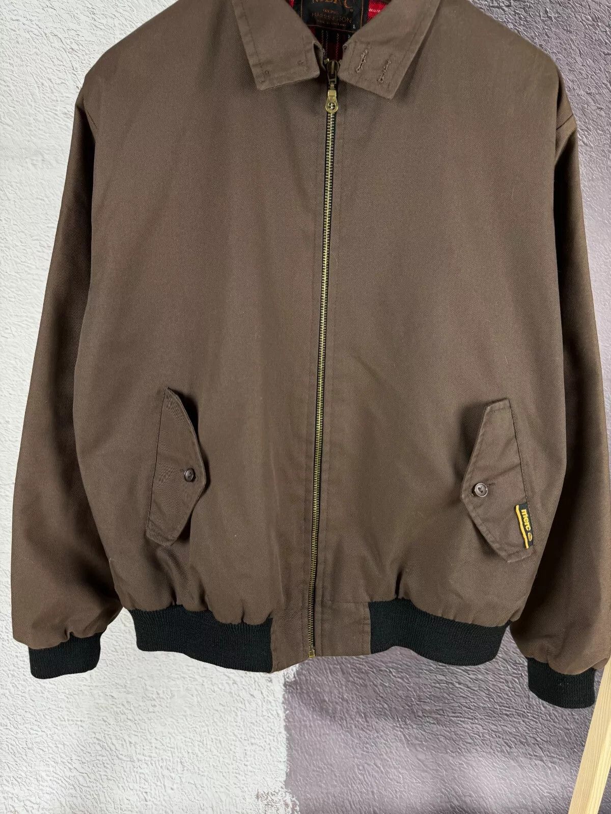 Merc Vintage MERC Original Harring ton Jacket Made In England Size US L / EU 52-54 / 3 - 5 Thumbnail