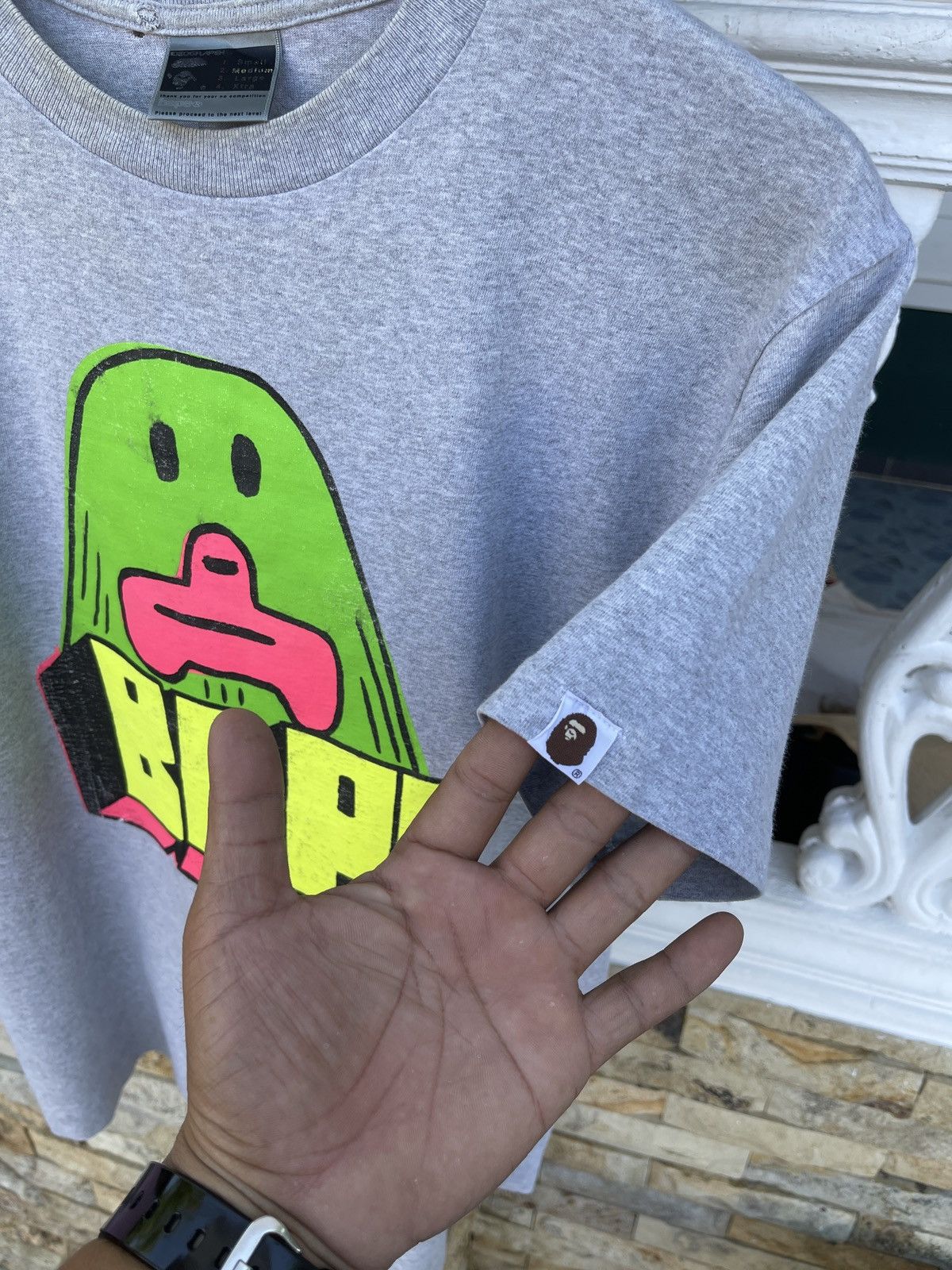 Bape Last Drop🔥Rare🔥Bape x Gary Panter Ape Tee Size US M / EU 48-50 / 2 - 8 Thumbnail