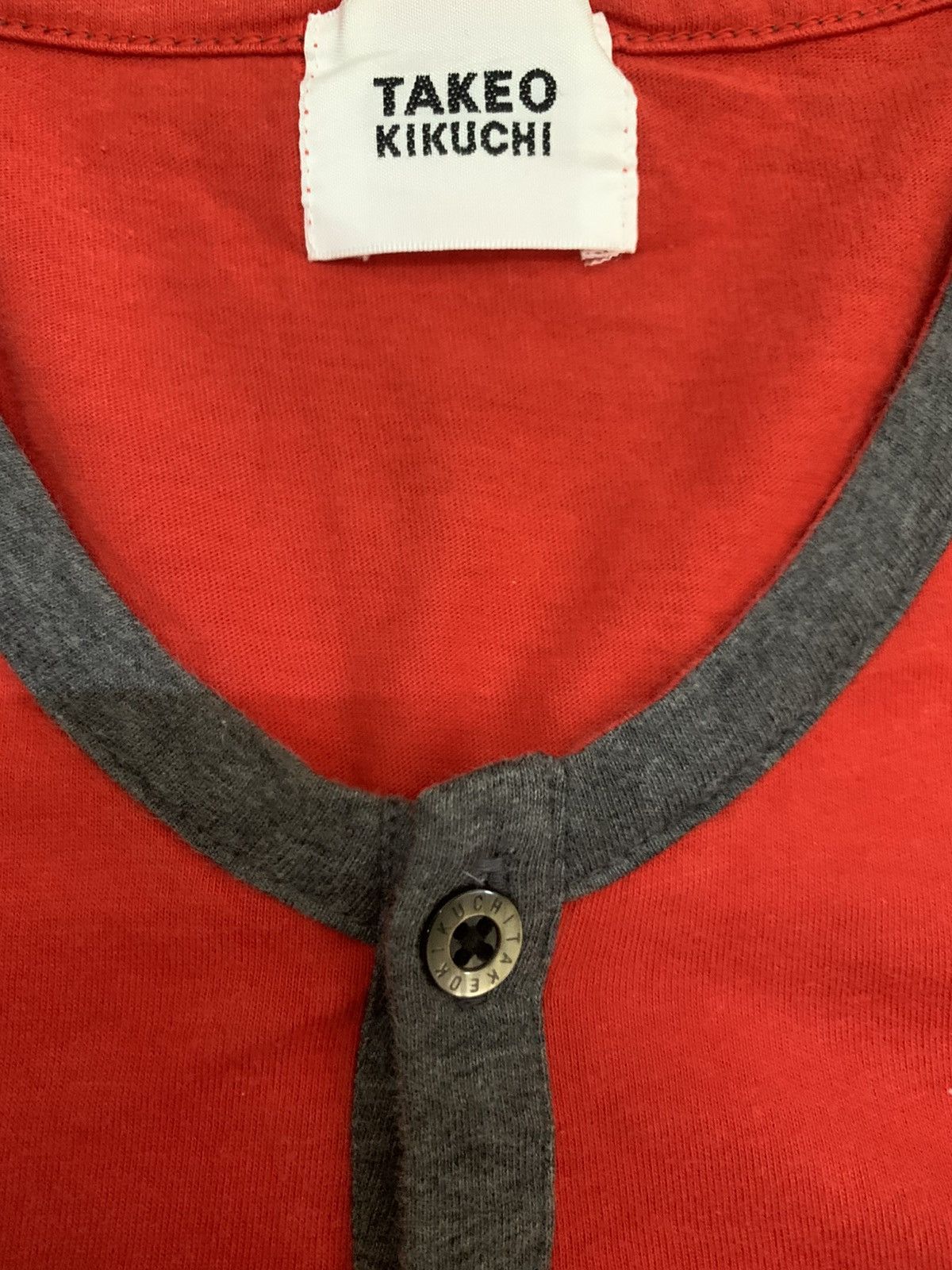 Takeo Kikuchi Takeo Kikuchi Henley Shirt Size US M / EU 48-50 / 2 - 2 Thumbnail