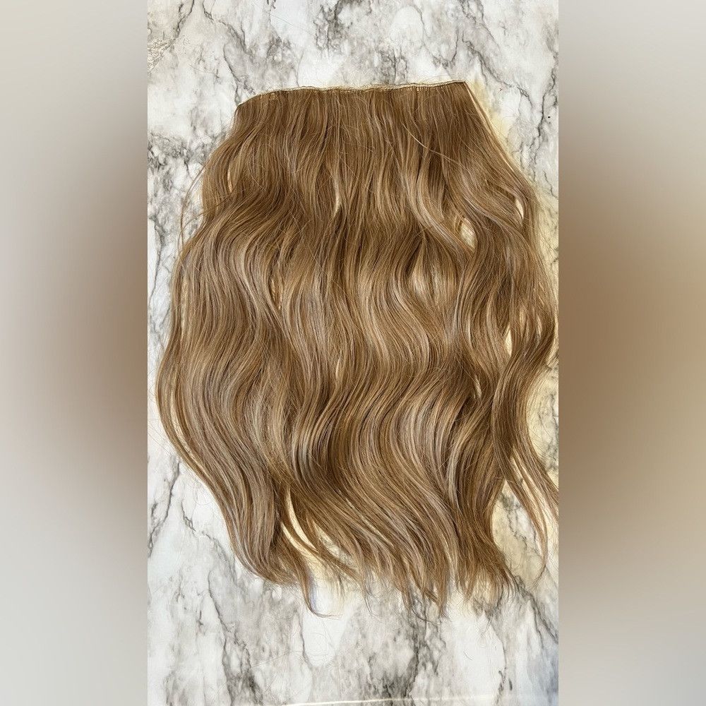 Other Dark Blonde Curly Wave Clip in Hair Extensions 20 Inch Size ONE SIZE - 3 Thumbnail