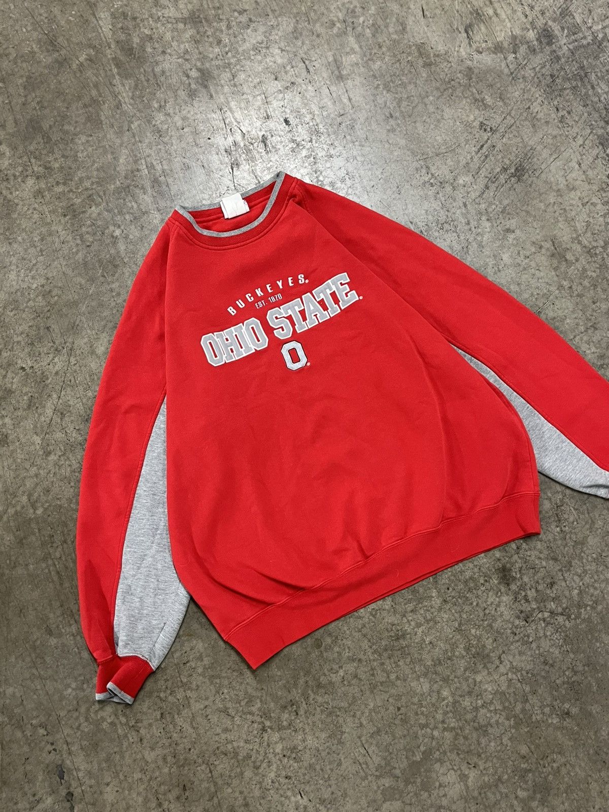 Vintage Vintage Ohio state college sweatshirt boxy fit streetwear Size US XL / EU 56 / 4 - 1 Thumbnail