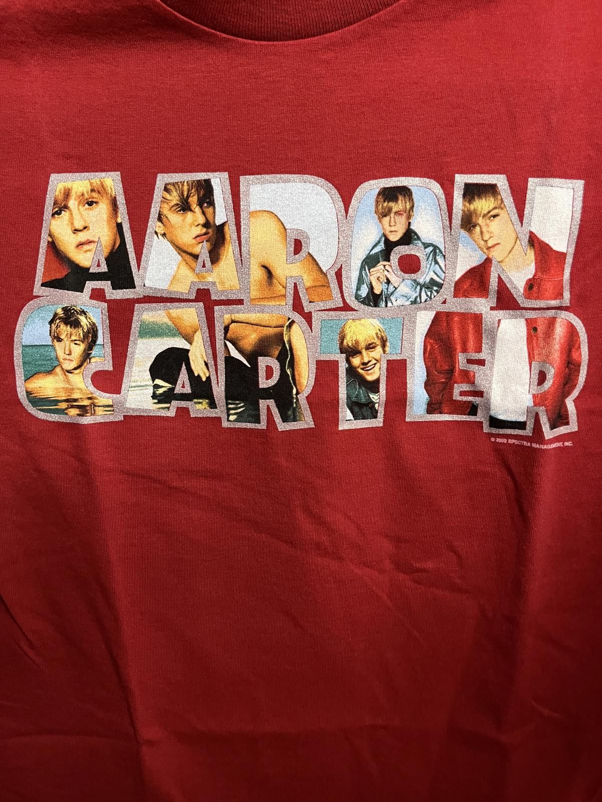 Designer VTG Aaron Carter Youth Tee - Aaron Carter Singer T-shirt Size US XXS / EU 40 - 3 Thumbnail