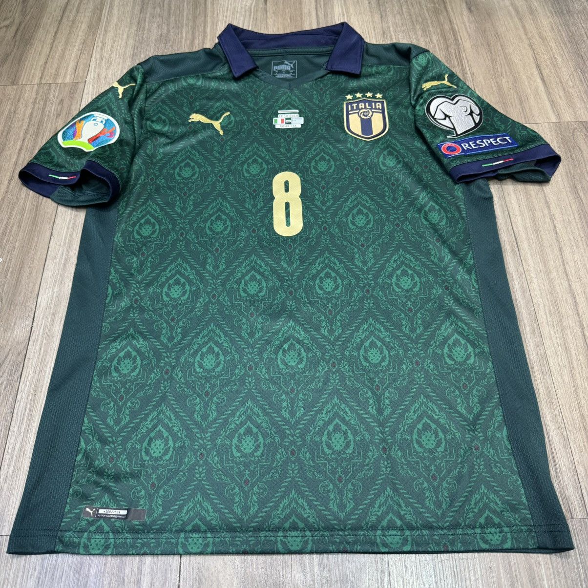 Puma Italy 19/20 third away shirt #8 Jorginho Size US M / EU 48-50 / 2 - 1 Thumbnail