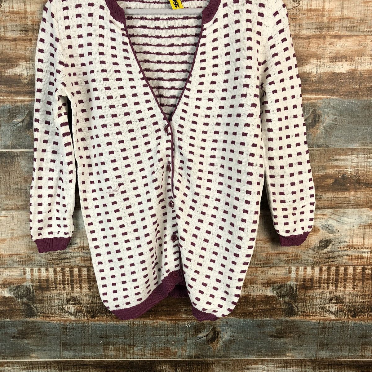 MAX&Co. Max & Co Purple Cardigan Knitwear #A2255 Size S / US 4 / IT 40 - 3 Thumbnail